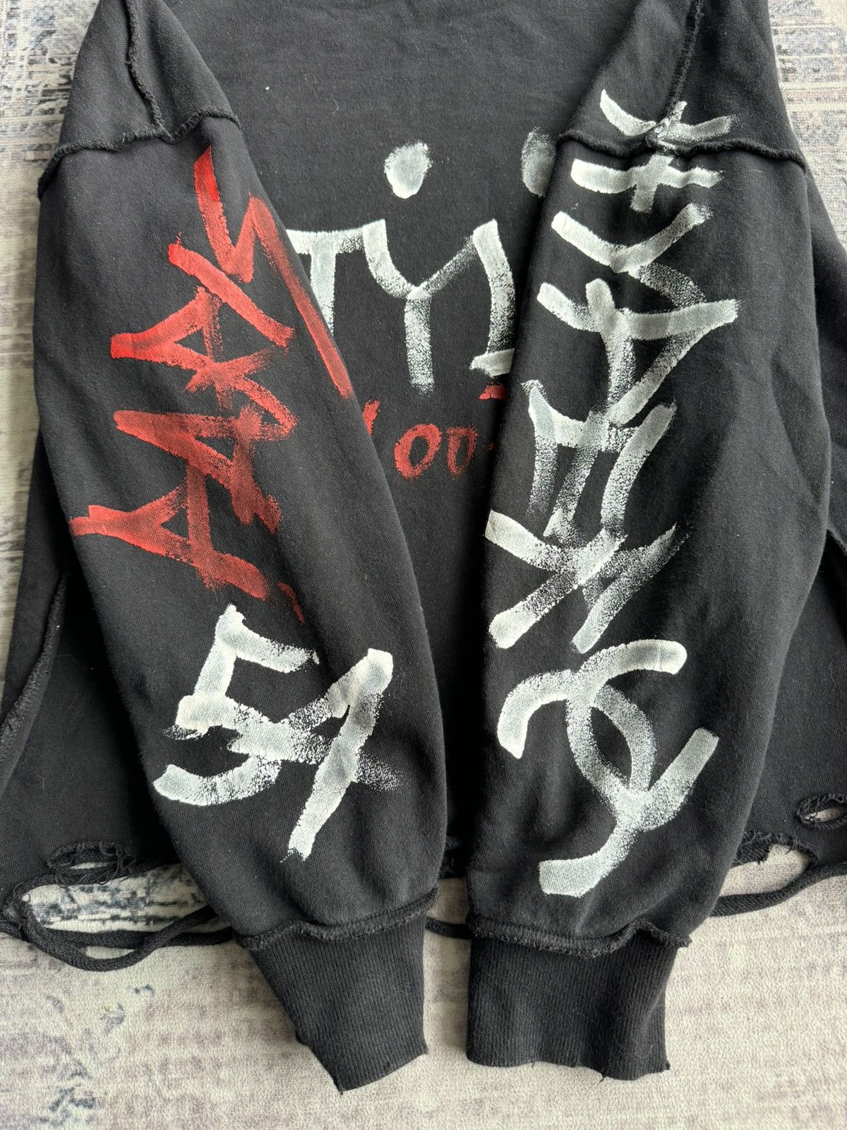 Japanese Brand Y2K Hyper Couture New York Punk Riot Poem Crewneck Size US L / EU 52-54 / 3 - 8 Thumbnail