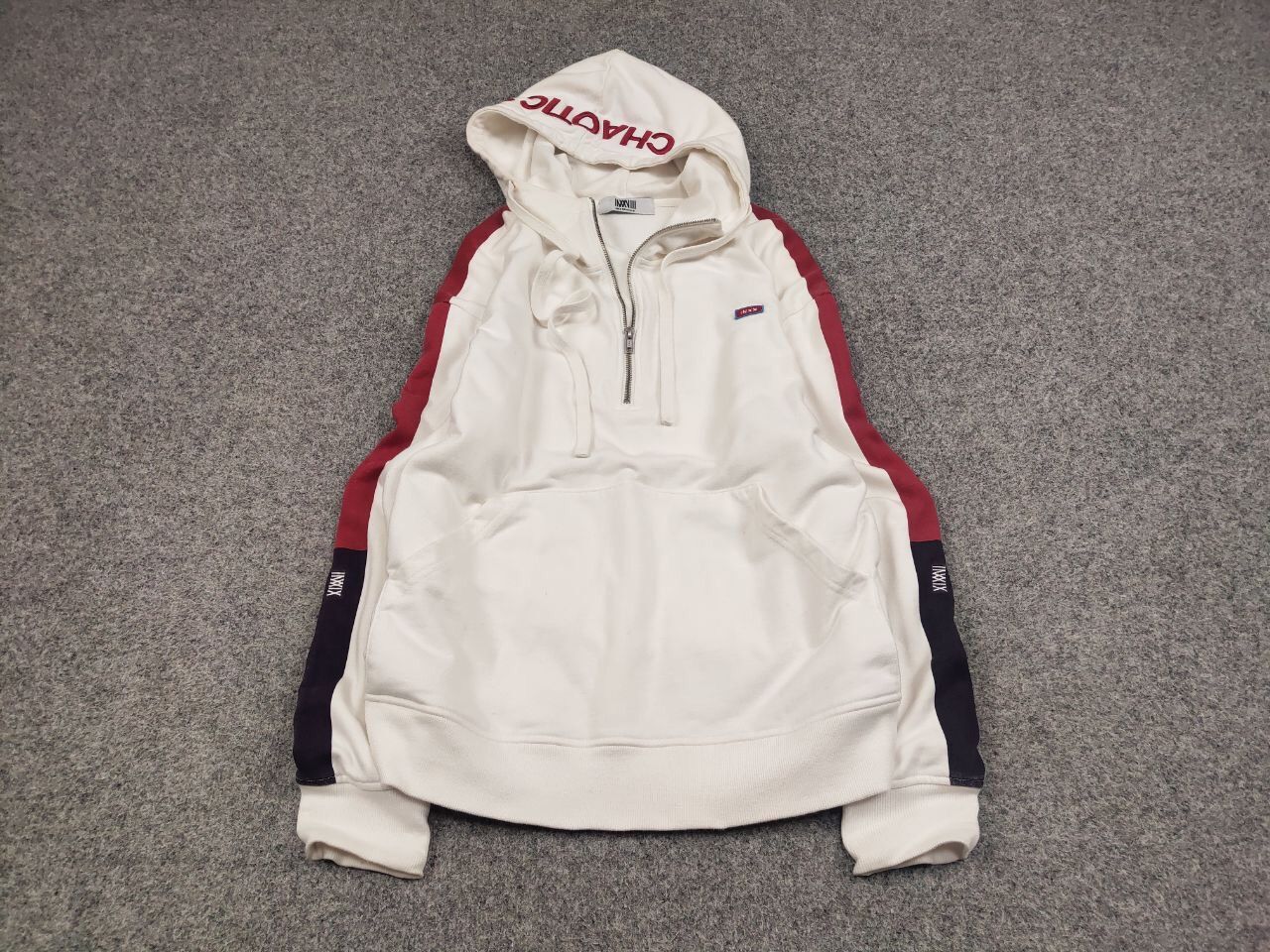 Japanese Brand INXX Season 8 Japanese Brand Design White Zip Hoodie Size US S / EU 44-46 / 1 - 2 Thumbnail
