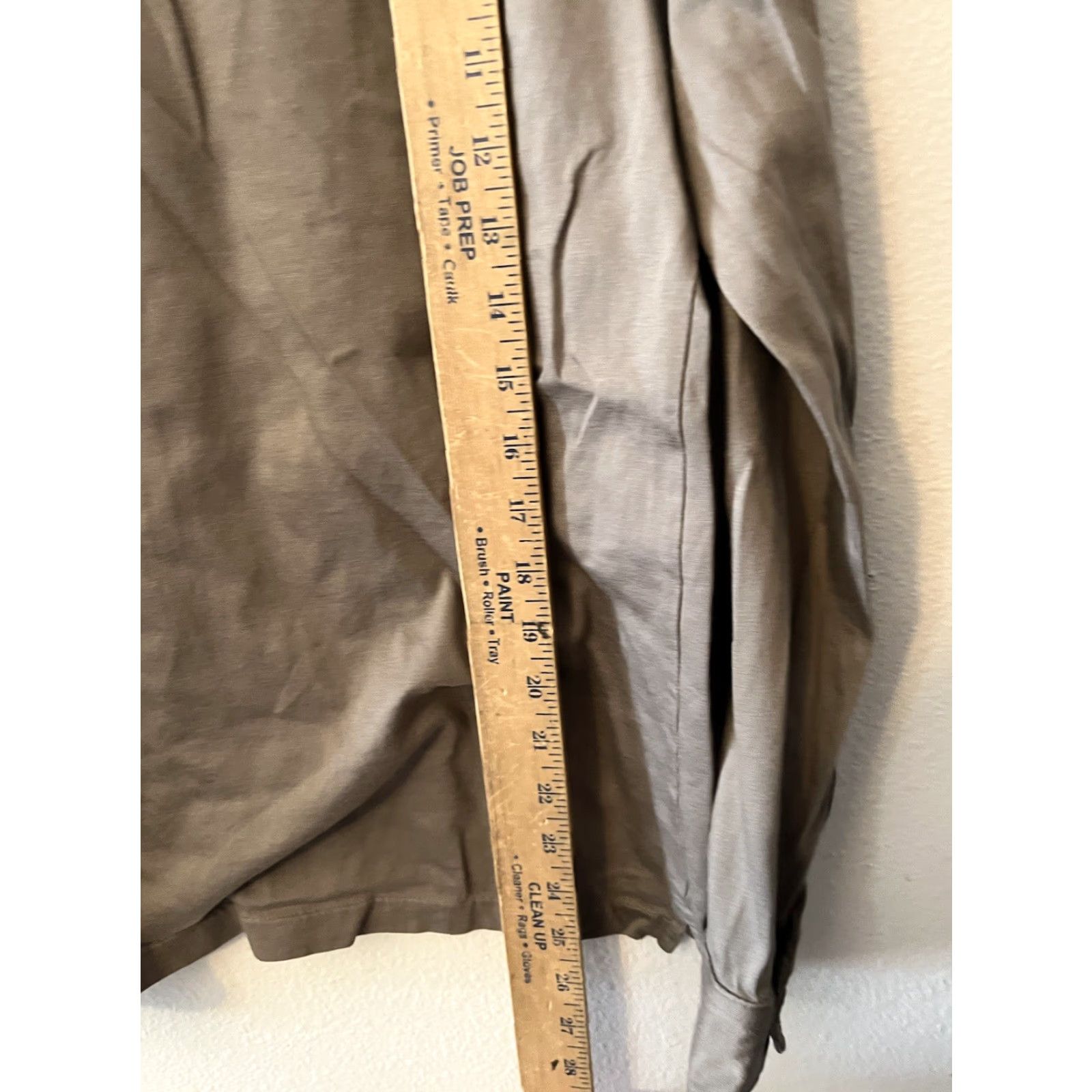 Banana Republic Banana Republic Sweatshirt Mens Large Brown Henley Long Sleeve Mock Neck 1/4 Zip Pockets Button Size US L / EU 52-54 / 3 - 4 Thumbnail