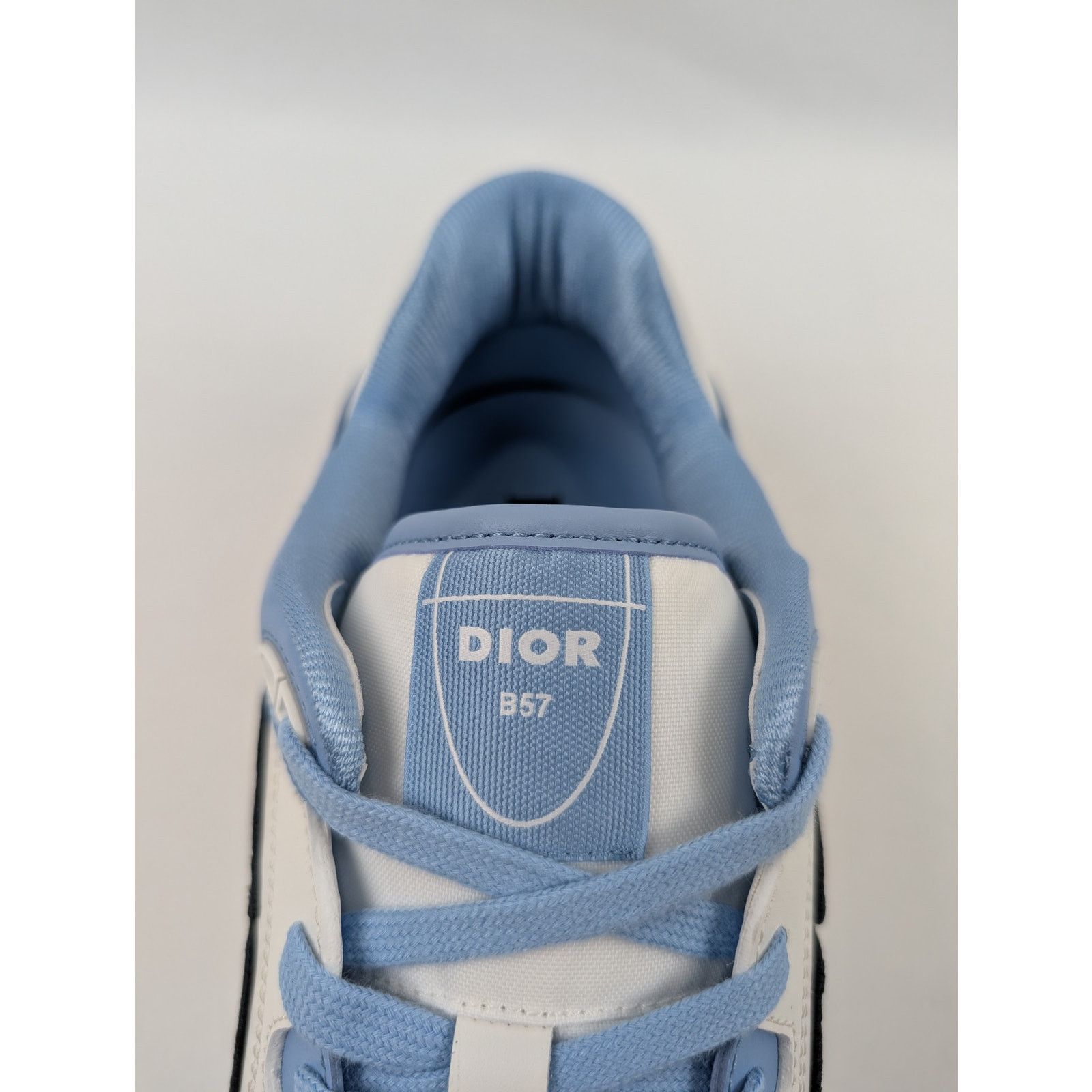 Dior o1rshd1 M-B57 LT Calf Sneakers in Light Blue Size US 13 / EU 46 - 13 Thumbnail