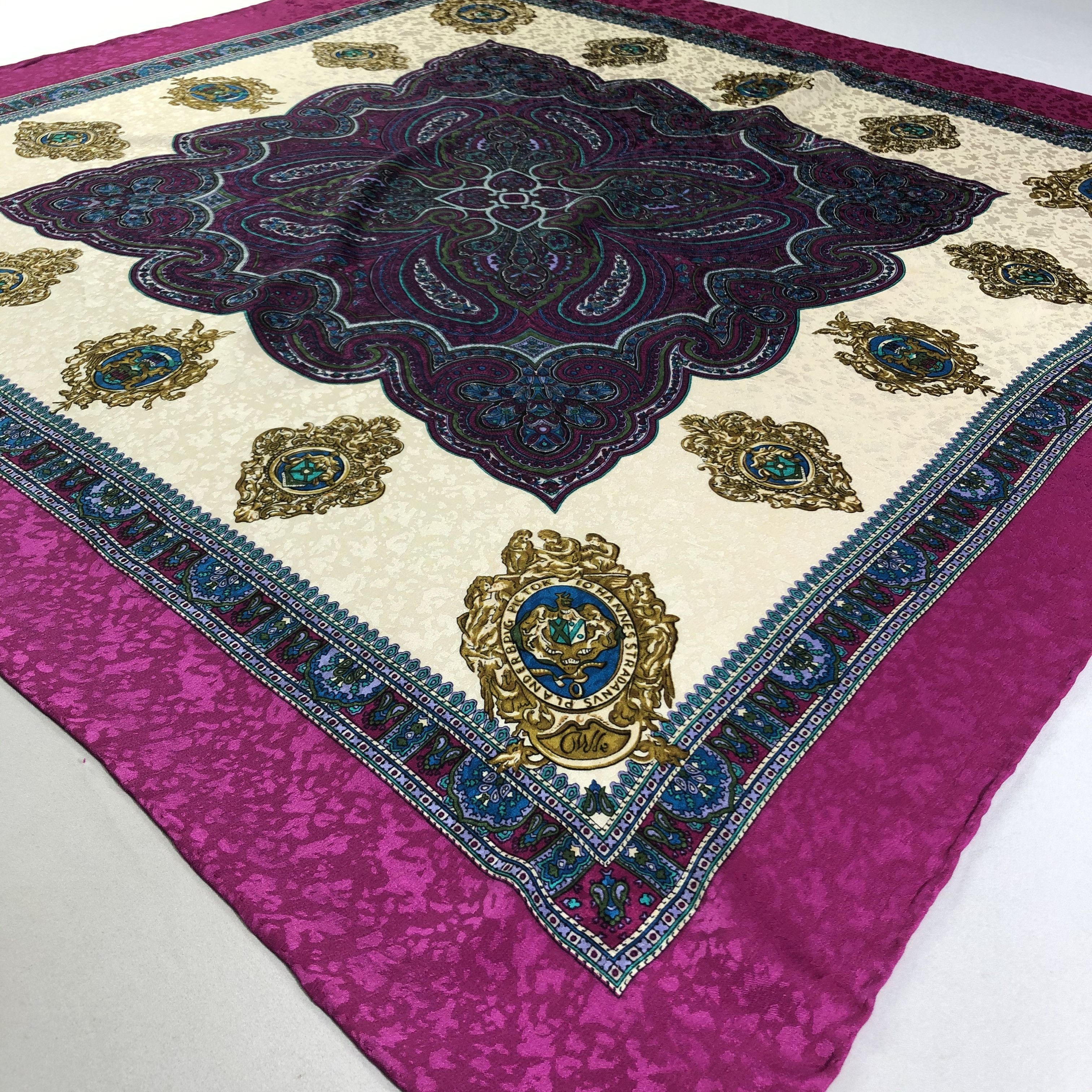Vintage Vintage Silk Scarf Size ONE SIZE - 4 Thumbnail