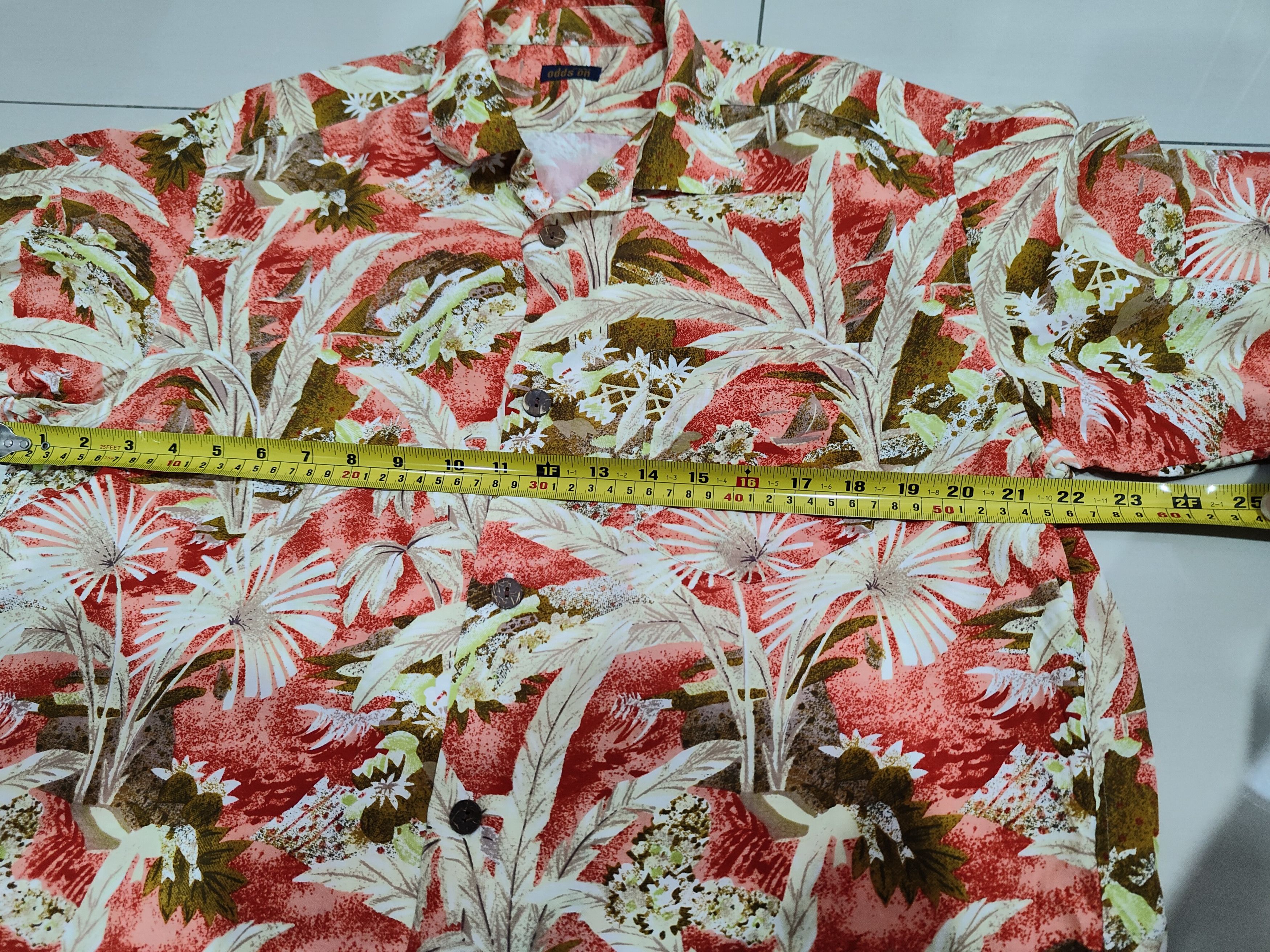 Issey Miyake × Japanese Brand Issey Miyake Odds On Hawaii Flora Shirt Size US L / EU 52-54 / 3 - 6 Thumbnail