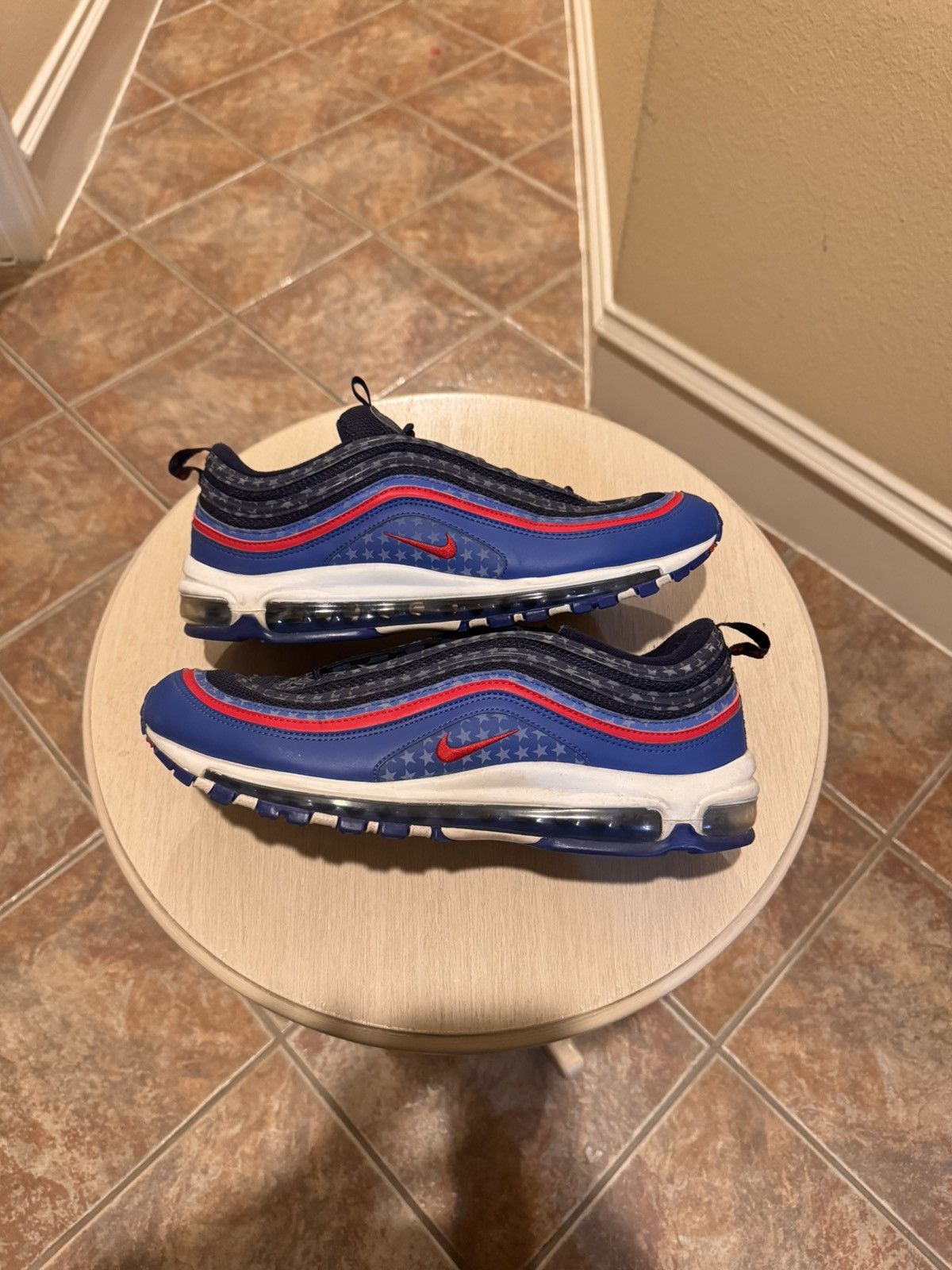 Nike Size 12 - Nike Air Max 97 City Pride Dallas Away Size US 12 / EU 45 - 1 Thumbnail