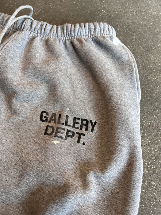Vintage Gallery Dept Grey Pants Hand Painted SweatPants Flare