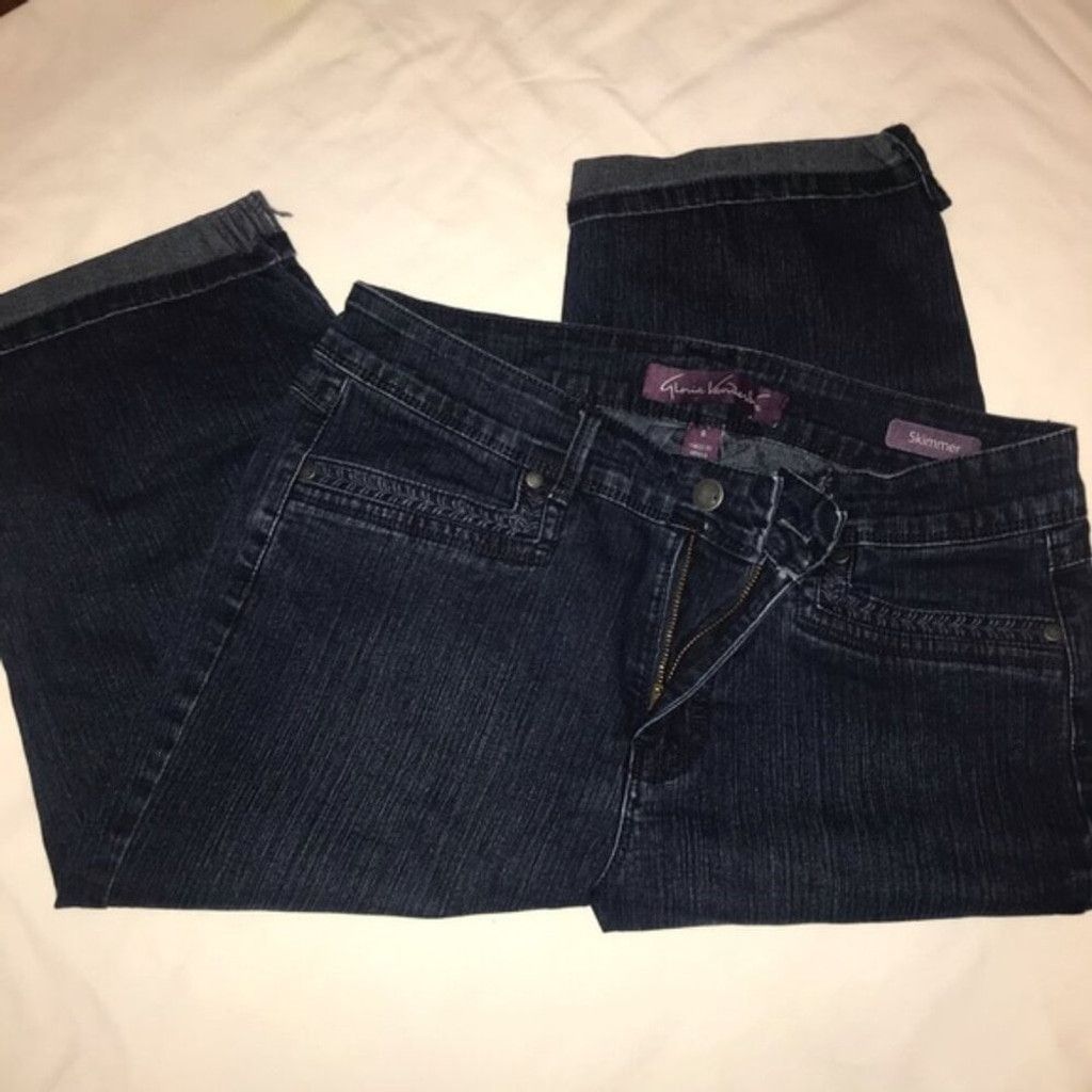 Gloria Vanderbilt Gloria Vanderbilt skimmer size 8 jeans CAPRIS Size 30" / US 8 / IT 44 - 1 Thumbnail
