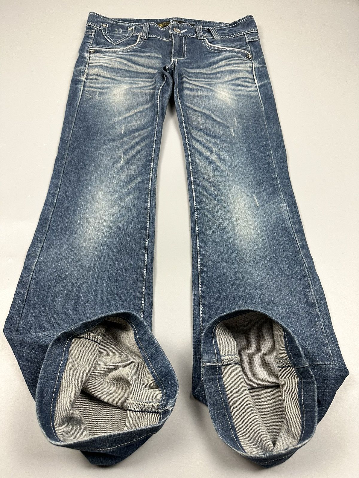 Japanese Brand 🔥Rare🔥Red Pepper Flared Jeans Size US 32 / EU 48 - 7 Thumbnail