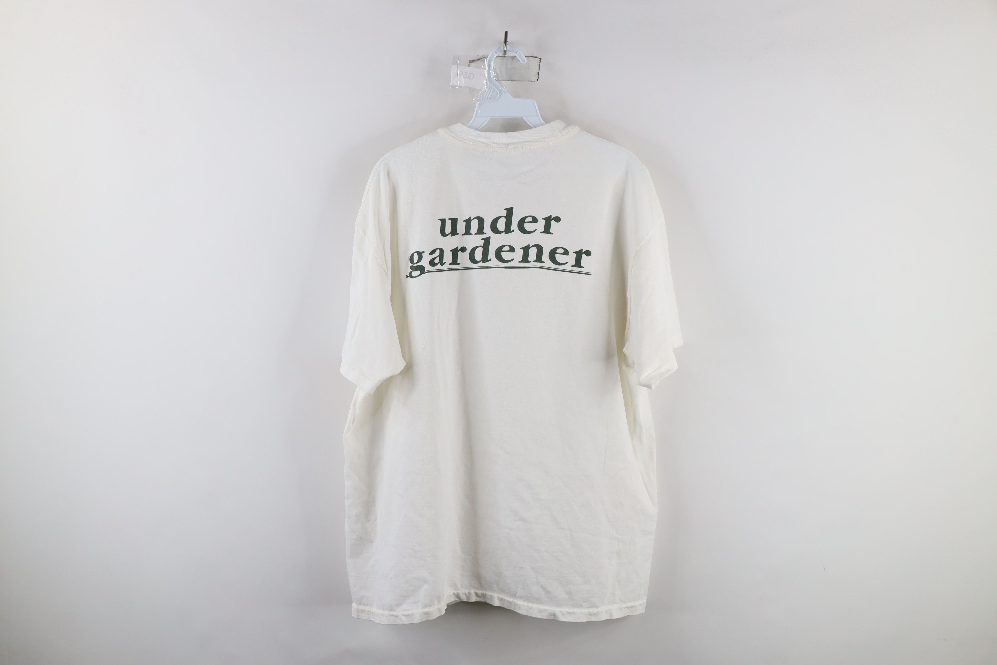 Vintage Vintage 90s Streetwear Gardener Short Sleeve T-Shirt USA Size US XL / EU 56 / 4 - 7 Thumbnail