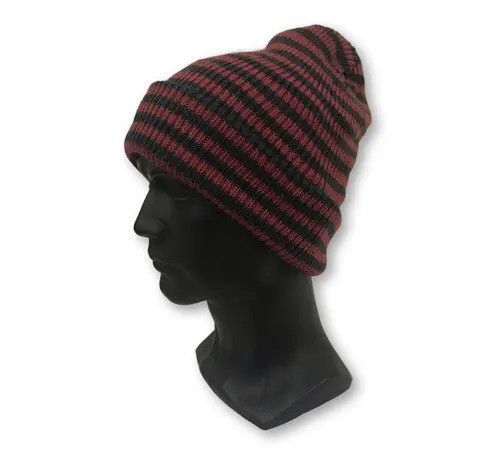Vintage Yevs Stripe Design Beanie Hat Size ONE SIZE - 1 Thumbnail