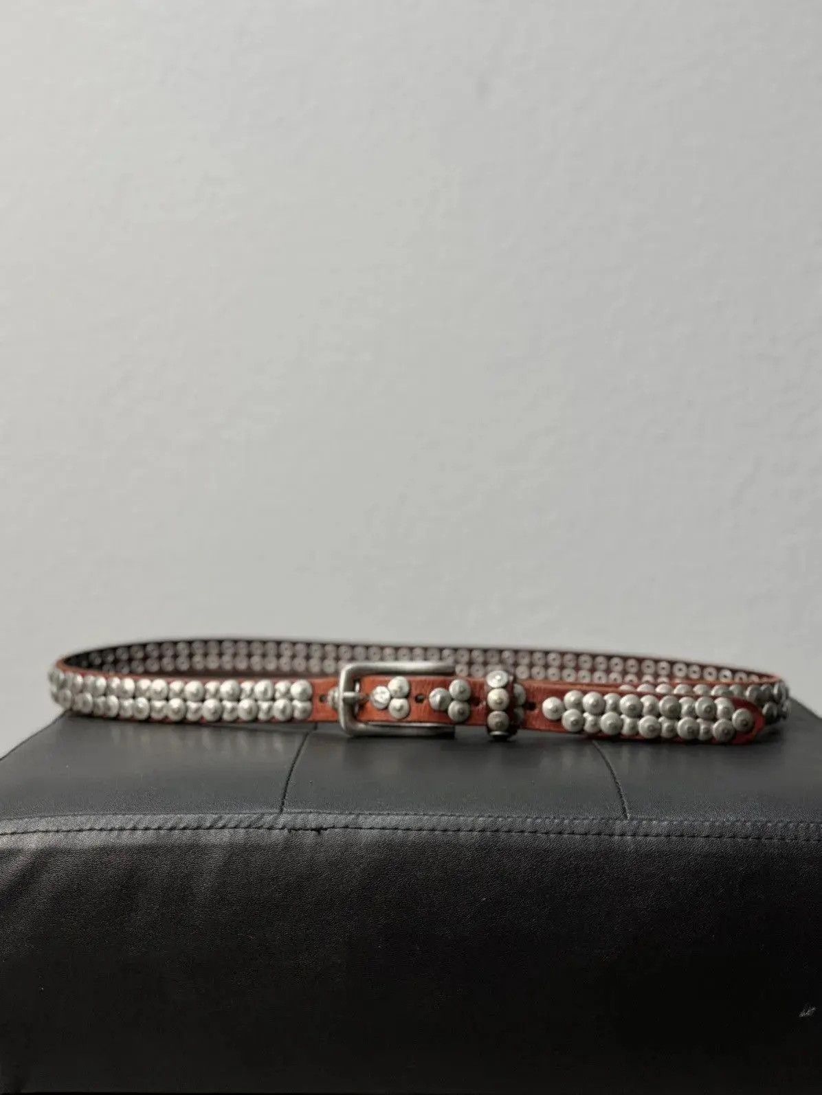 Hysteric Glamour × If Six Was Nine × Vintage VINTAGE PYTHON GOTHIC LEATHER BELT RICK OWENS STYLE Size ONE SIZE - 5 Thumbnail