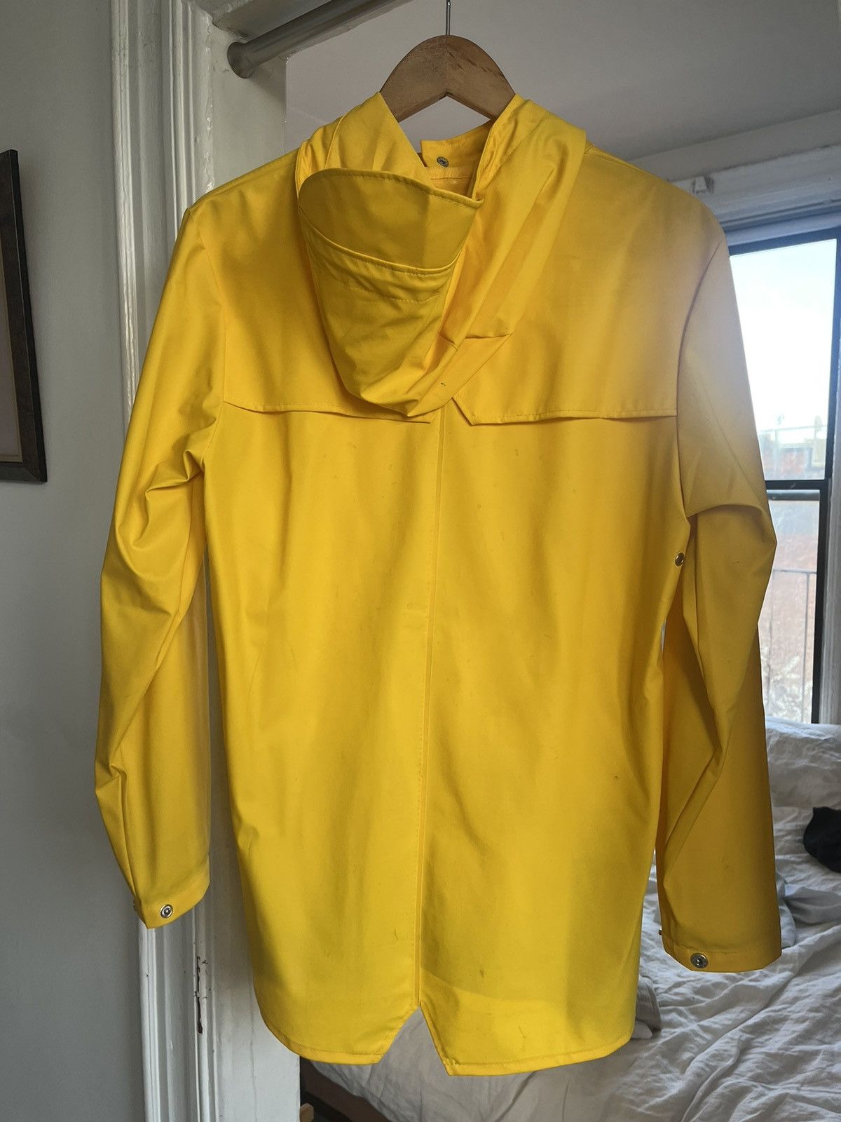 Rains Rains lightweight raincoat - vintage fisherman’s yellow Size US XS / EU 42 / 0 - 4 Thumbnail