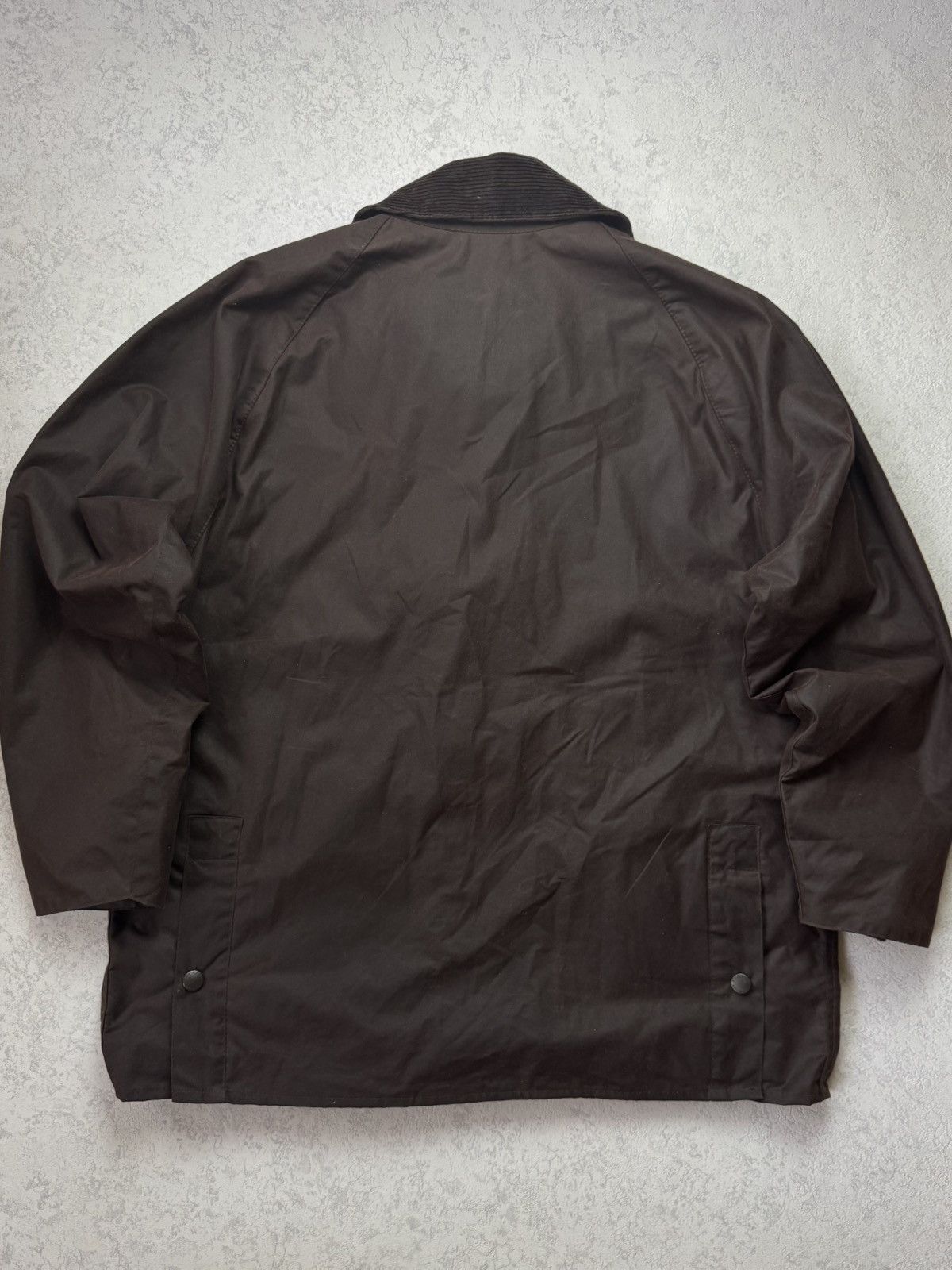 Barbour Barbour Waxed Brown Bedale Jacket Coat With Hood C44/112cm Size US L / EU 52-54 / 3 - 10 Thumbnail