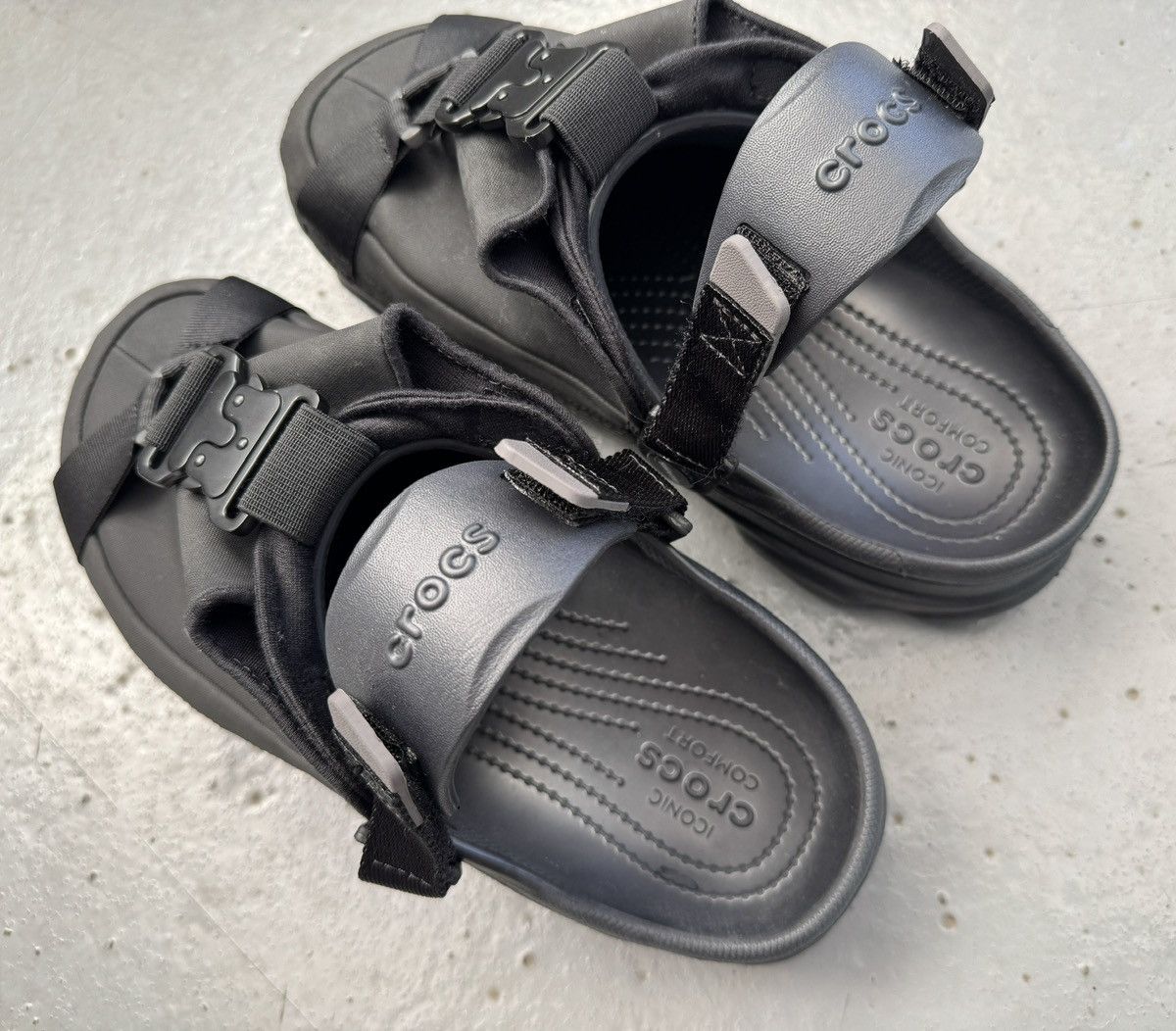 Beams Plus × Crocs Beams x Crocs Cobra Buckle Sandals Clog Black Size US 8 / EU 41 - 6 Thumbnail