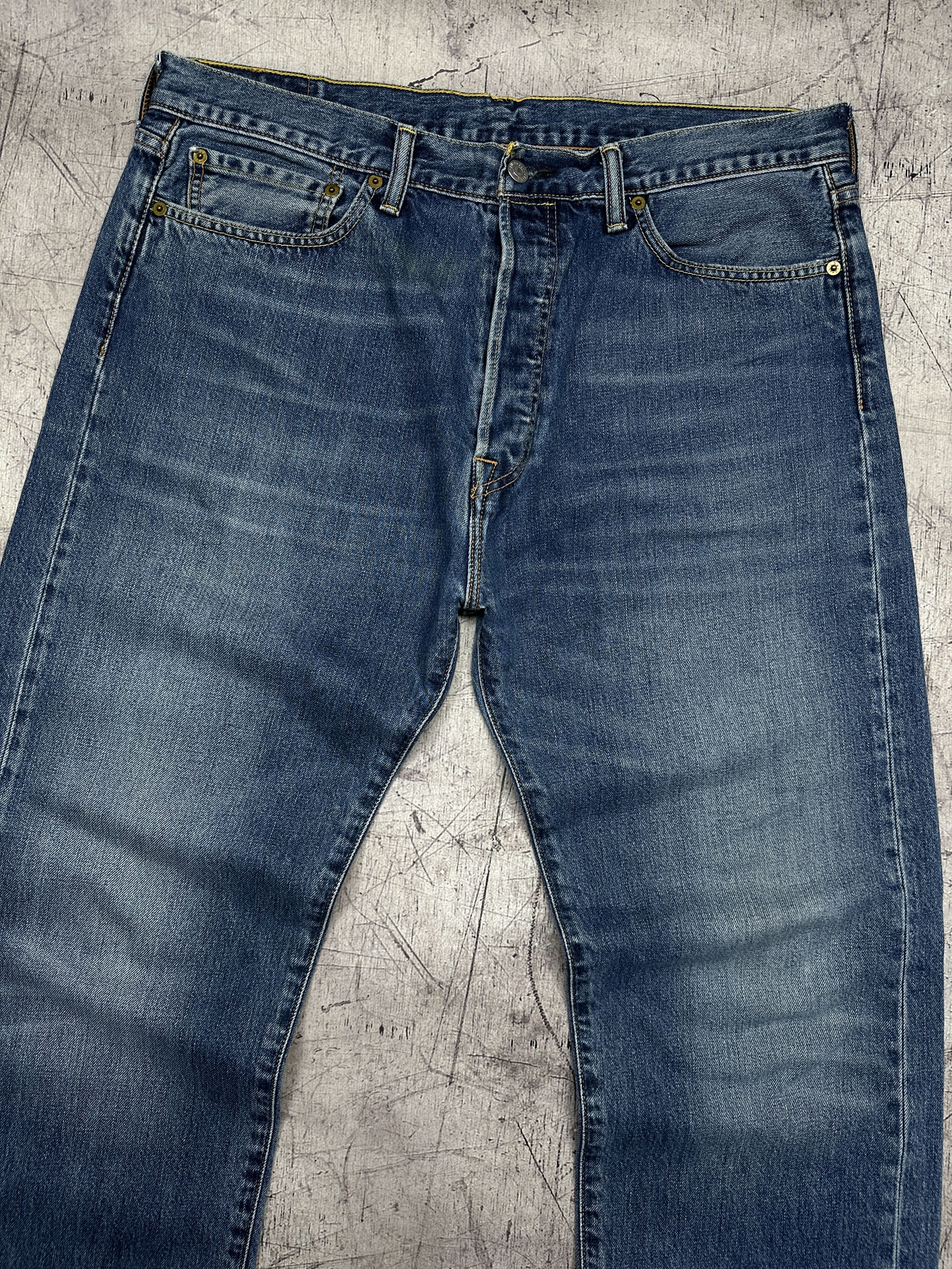Levi's Levi's 562 Mens Denim Pants Jeans Size 36 x 32 Size US 36 / EU 52 - 6 Thumbnail
