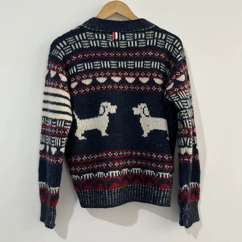 Thom Browne Thom Browne A sweater cardigan Size US XL / EU 56 / 4 - 2 Thumbnail