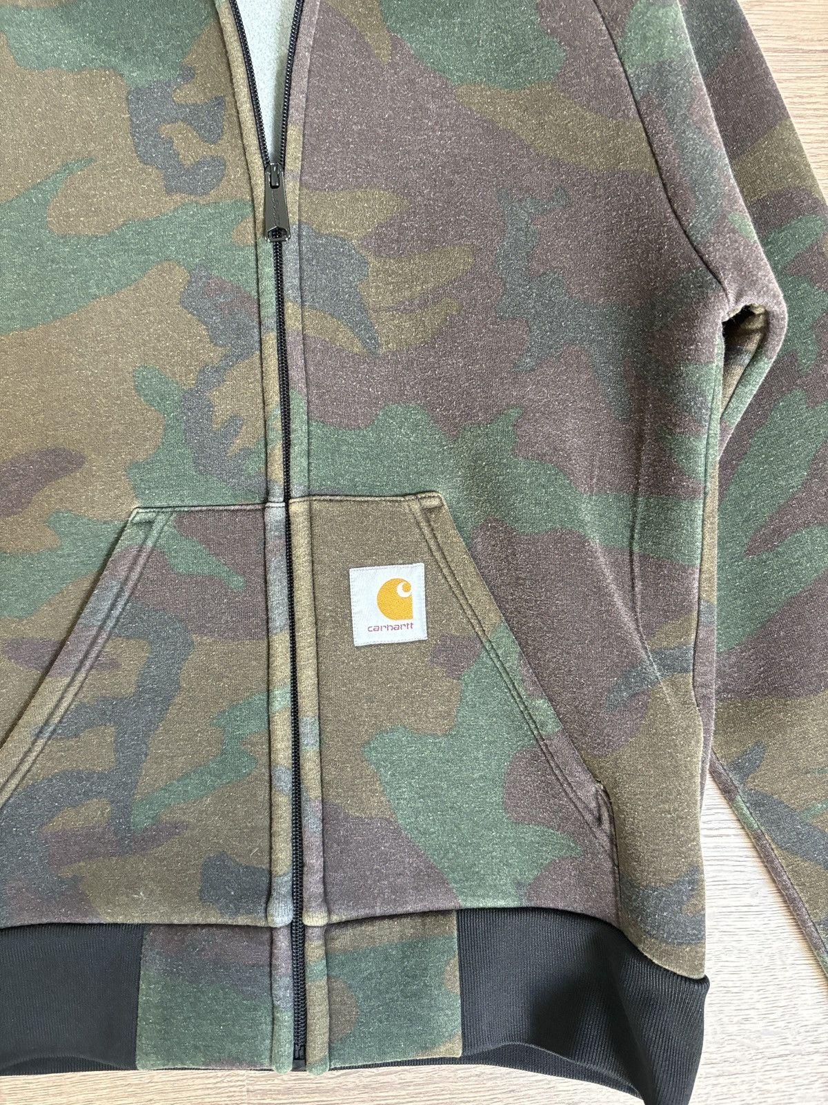 Carhartt × Vintage Vintage Carharrt Zip Hoodie Size US XS / EU 42 / 0 - 2 Thumbnail