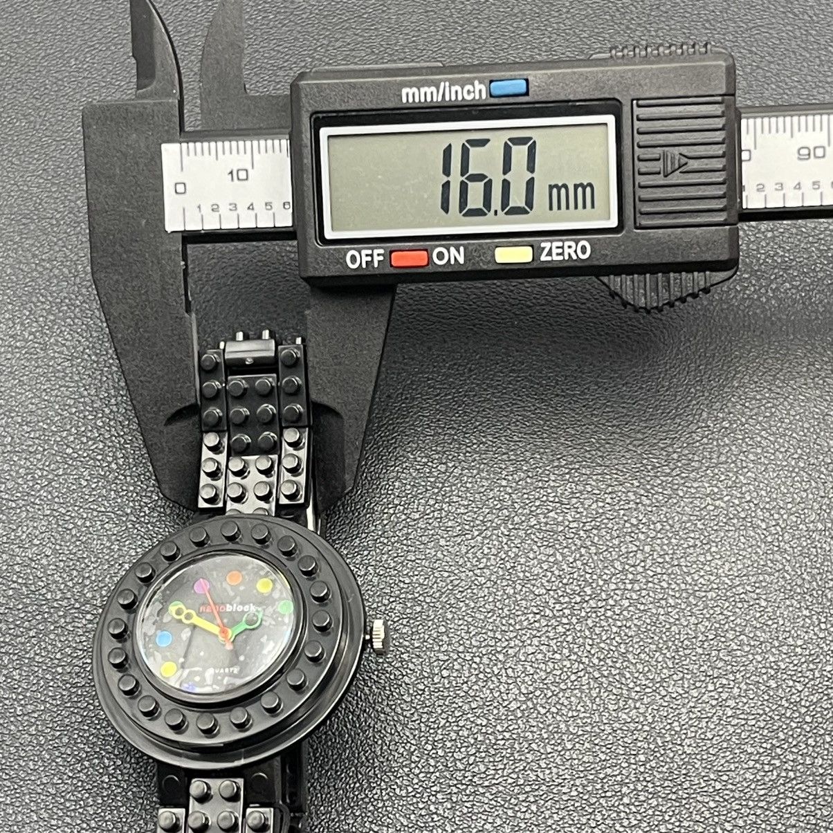 Japanese Brand Very Rare Vintage Nanoblock LEGO Retro Watch - Japan (NIB) Size ONE SIZE - 7 Thumbnail