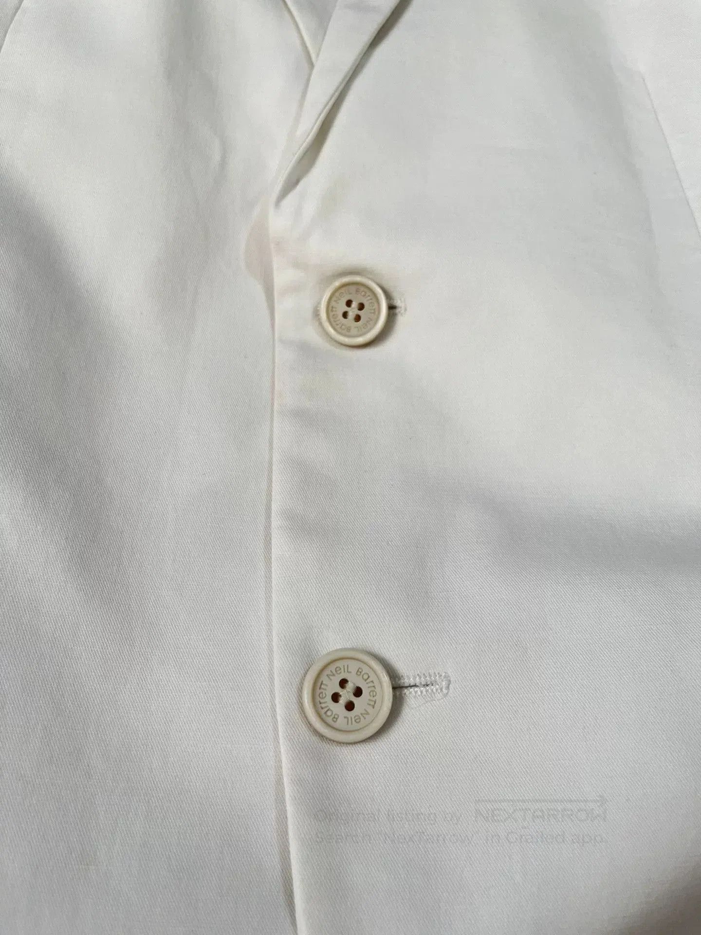 Neil Barrett Neil Barrett White Slim Fit Suit. Size US M / EU 48-50 / 2 - 8 Thumbnail