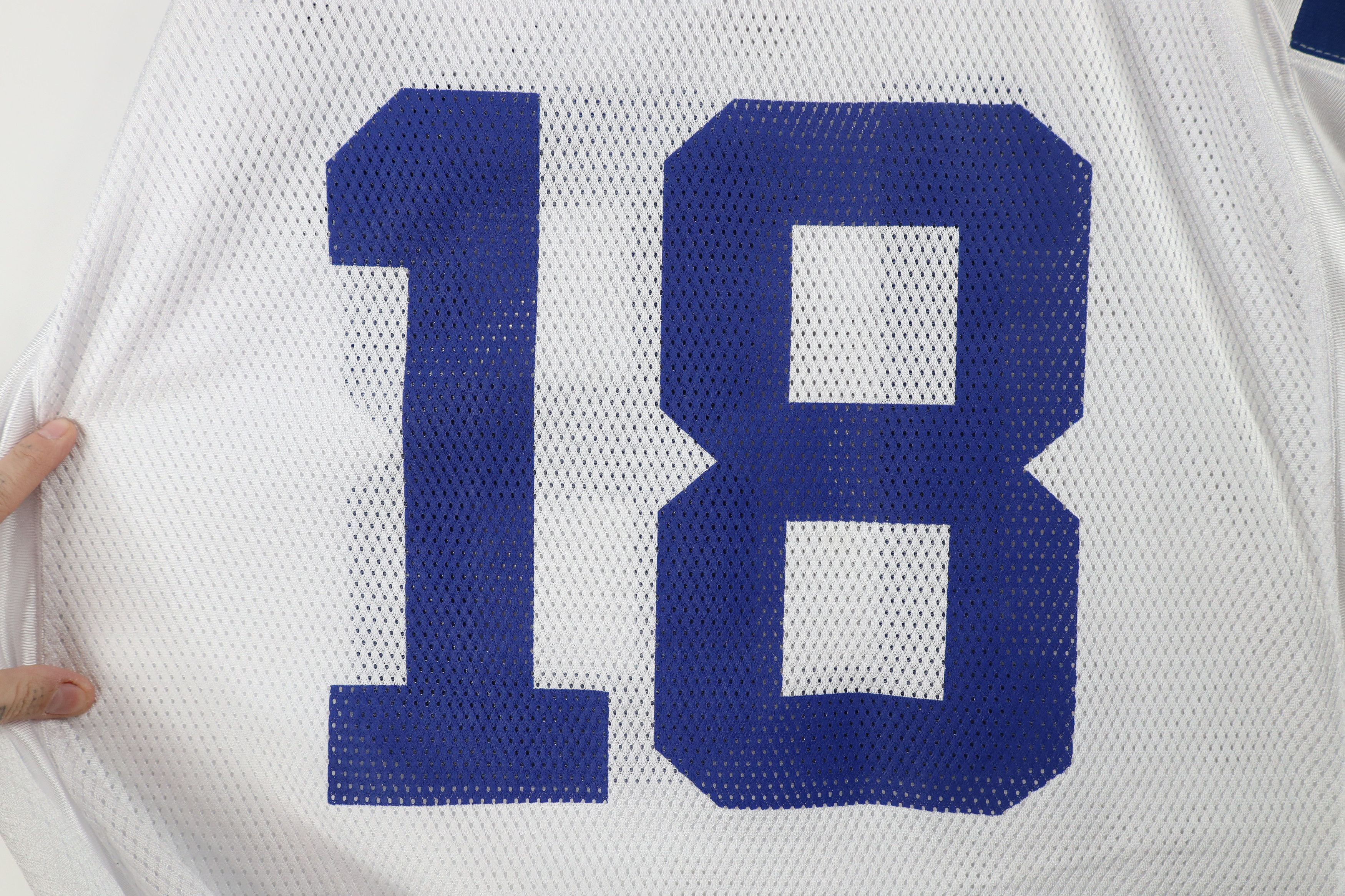 Reebok × Vintage Vintage Reebok Indianapolis Colts Football Jersey #18 Size US L / EU 52-54 / 3 - 8 Thumbnail