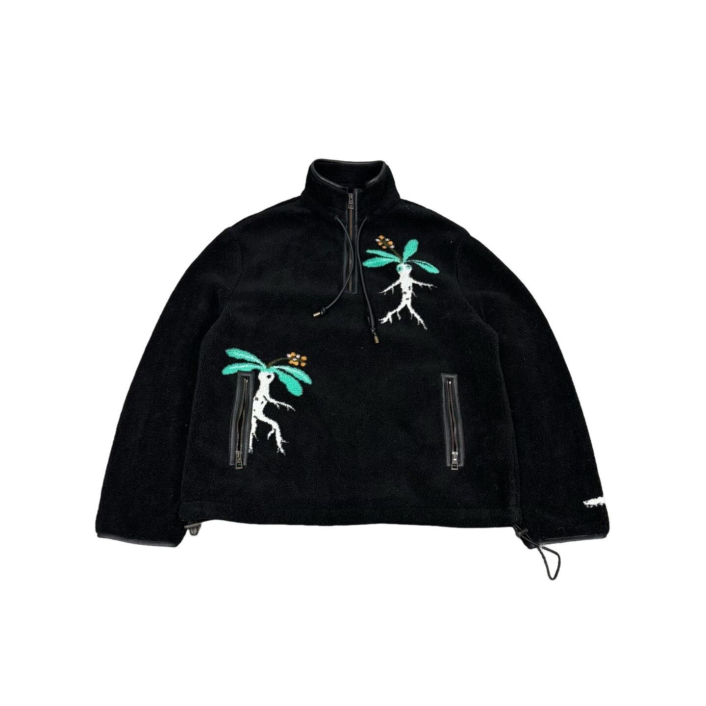 Loewe Loewe x Suna Fujita Mandrake Fleece Half-Zip Size M Size US M / EU 48-50 / 2 - 1 Thumbnail