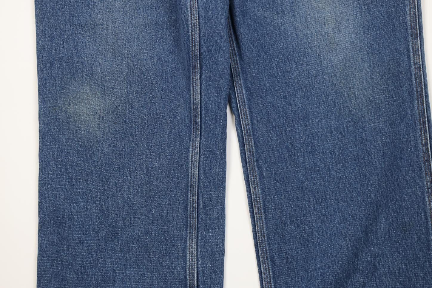 Duluth Trading Company Duluth Trading Co Gusseted Wide Leg Denim Jeans Blue Size US 38 / EU 54 - 3 Thumbnail