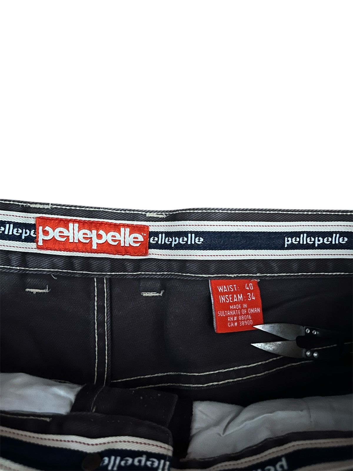 Pelle Pelle × Vintage PellePelle Baggy Selvedge Denim Jeans Size US 36 / EU 52 - 3 Thumbnail
