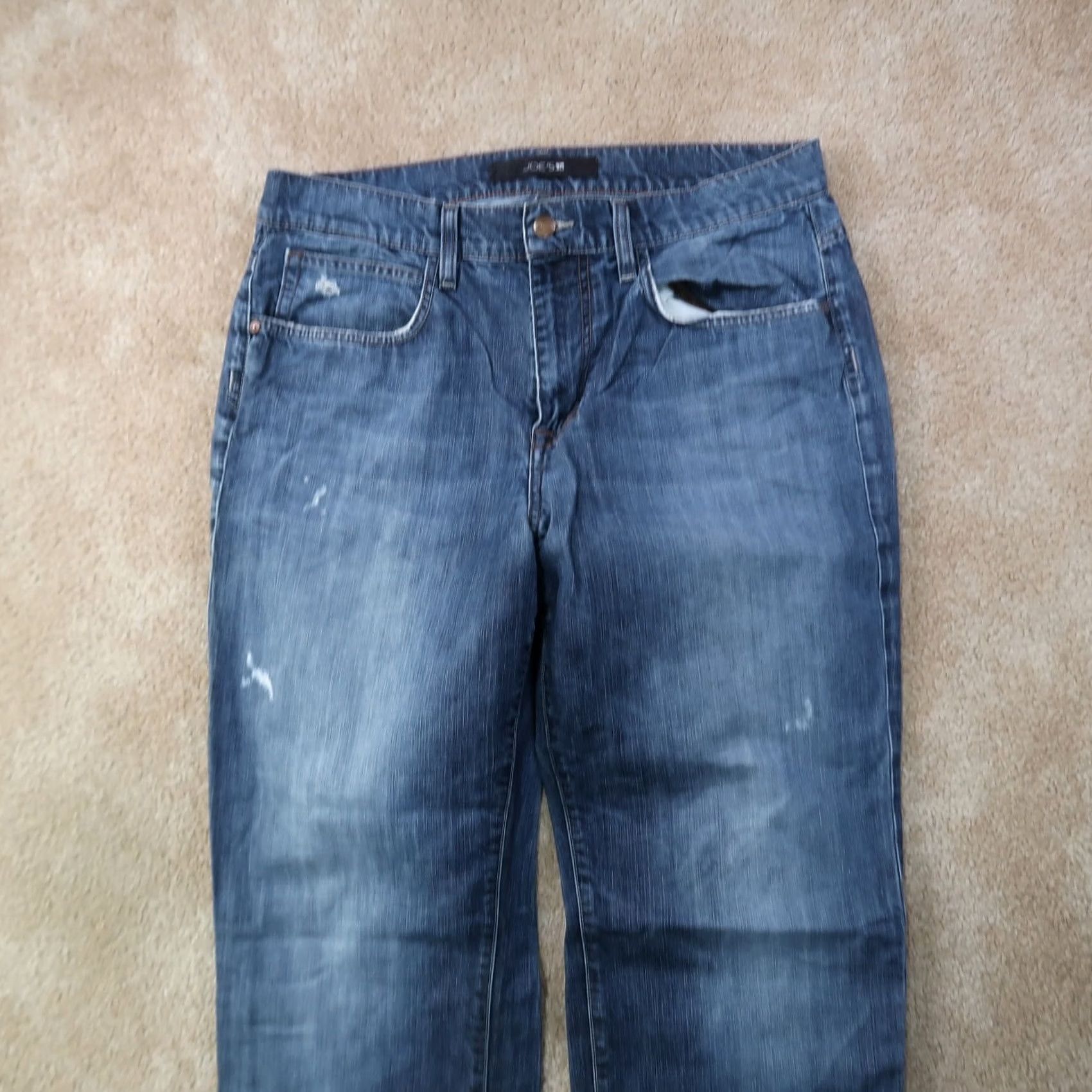Vintage Joes Jeans Mens 34x34 Jeans Blue Straight Leg Stretch Denim Regular 5-Pocket Pockets Mid Rise Vintage No Size US 34 / EU 50 - 2 Thumbnail