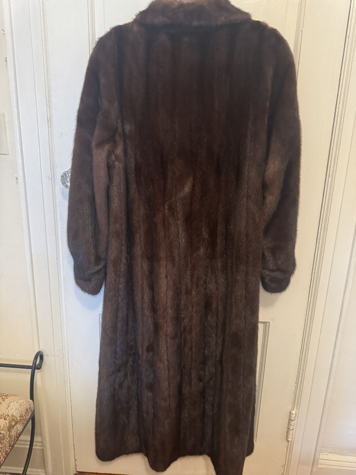 Other Vintage Alexis & Gianni Mahogany Mink Fur Coat Size M / US 6-8 / IT 42-44 - 2 Thumbnail