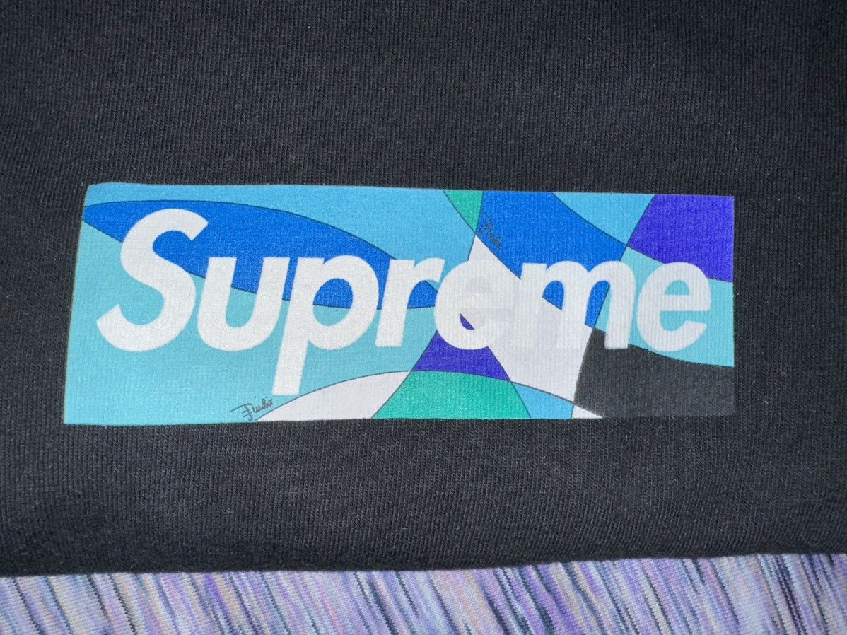 Supreme Supreme Emilio Pucci Box Logo Tee Size US M / EU 48-50 / 2 - 5 Thumbnail