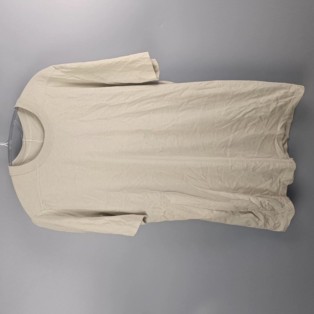 Rick Owens RICK OWENS SS23 solid color T-shirt with round sleeves shirt -DMC Size US XL / EU 56 / 4 - 1 Thumbnail