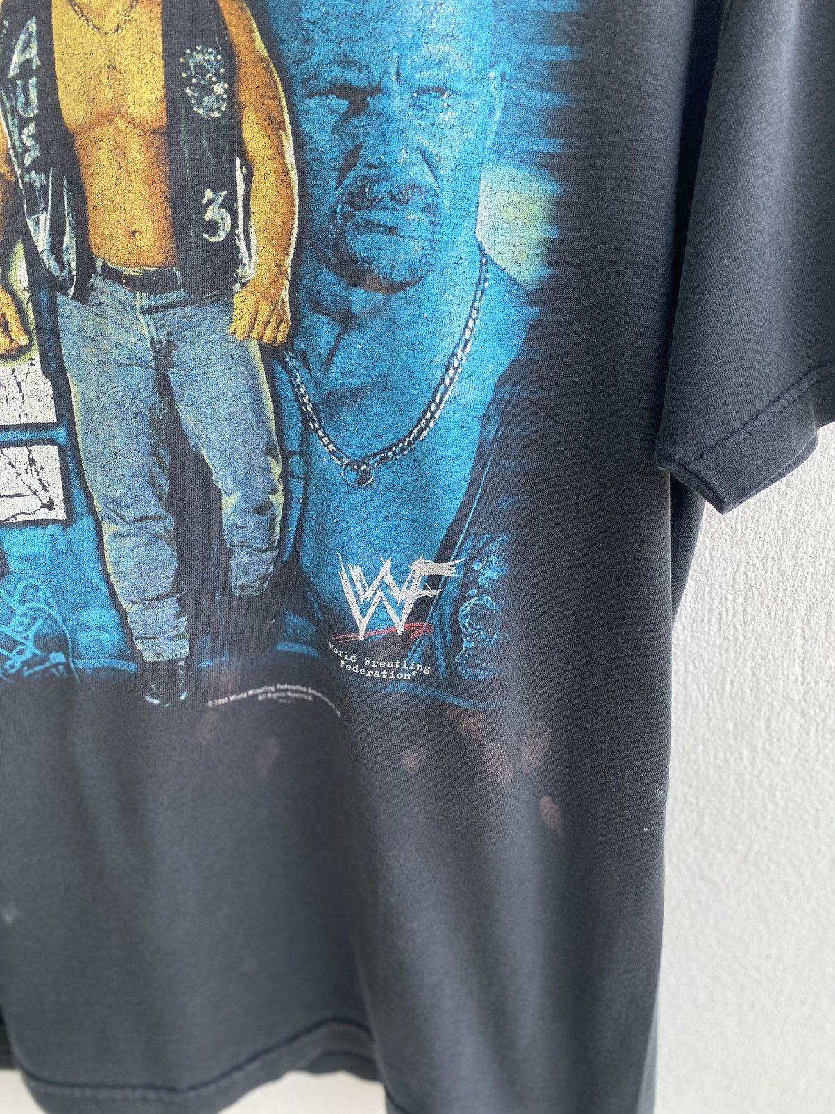 Vintage Vintage stone cold steve austin wrestling shirt Size US L / EU 52-54 / 3 - 9 Thumbnail
