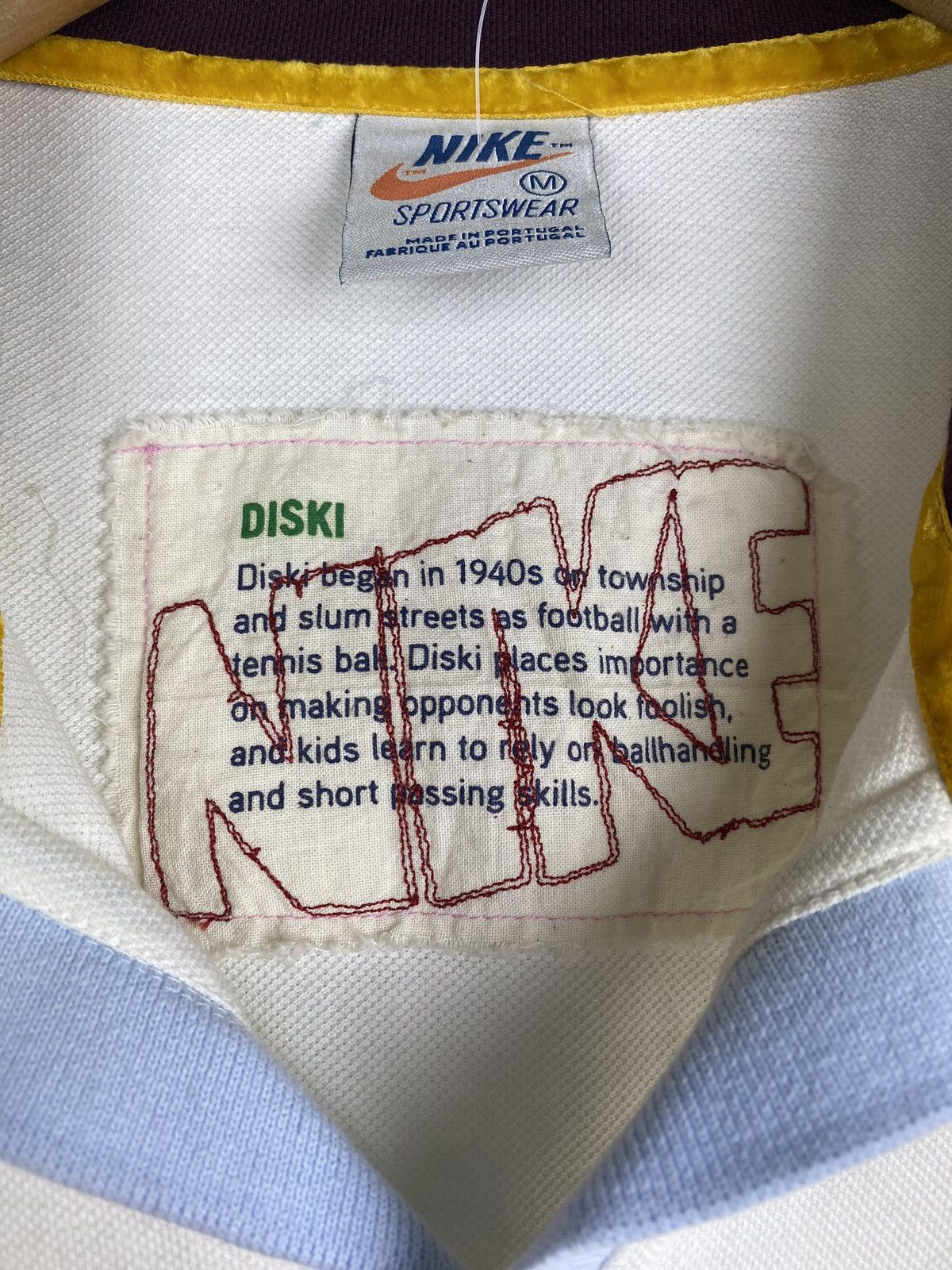 Vintage VTG Nike Diski men’s short sleeve polo t shirt size M Size US M / EU 48-50 / 2 - 14 Thumbnail