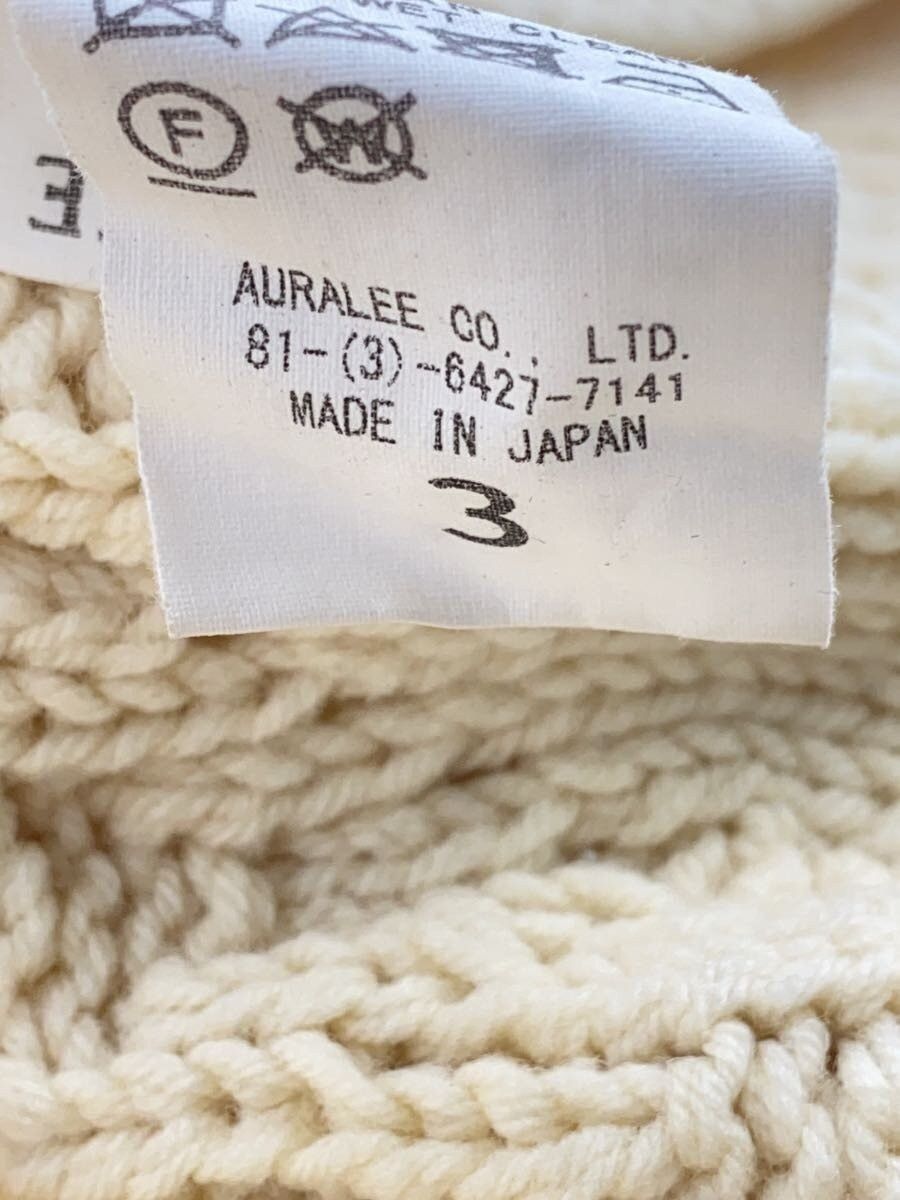 Auralee AW19 Cableknit Wool Sweater Size US L / EU 52-54 / 3 - 4 Thumbnail