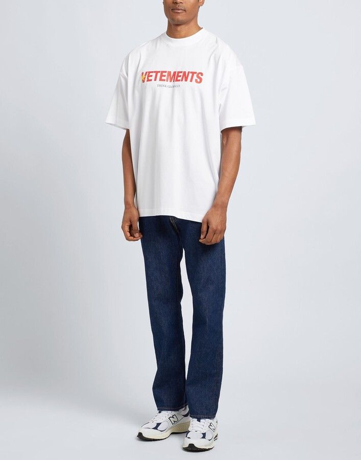Vetements o1y1024 Oversize T-Shirt In White Size US XS / EU 42 / 0 - 2 Thumbnail