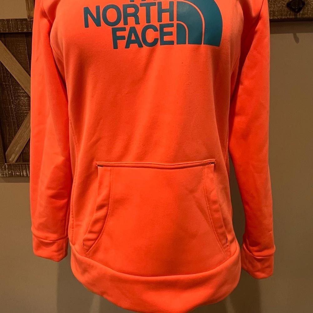 The North Face The North Face Women's Hoodie-Orange/Teal Size L Size L / US 10 / IT 46 - 4 Thumbnail