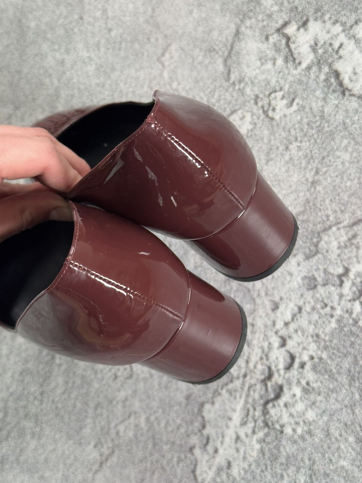 Bottega Veneta × Designer Bottega Veneta 38size souliers lacquered high heels sandals Size US 8 / IT 38 - 22 Thumbnail