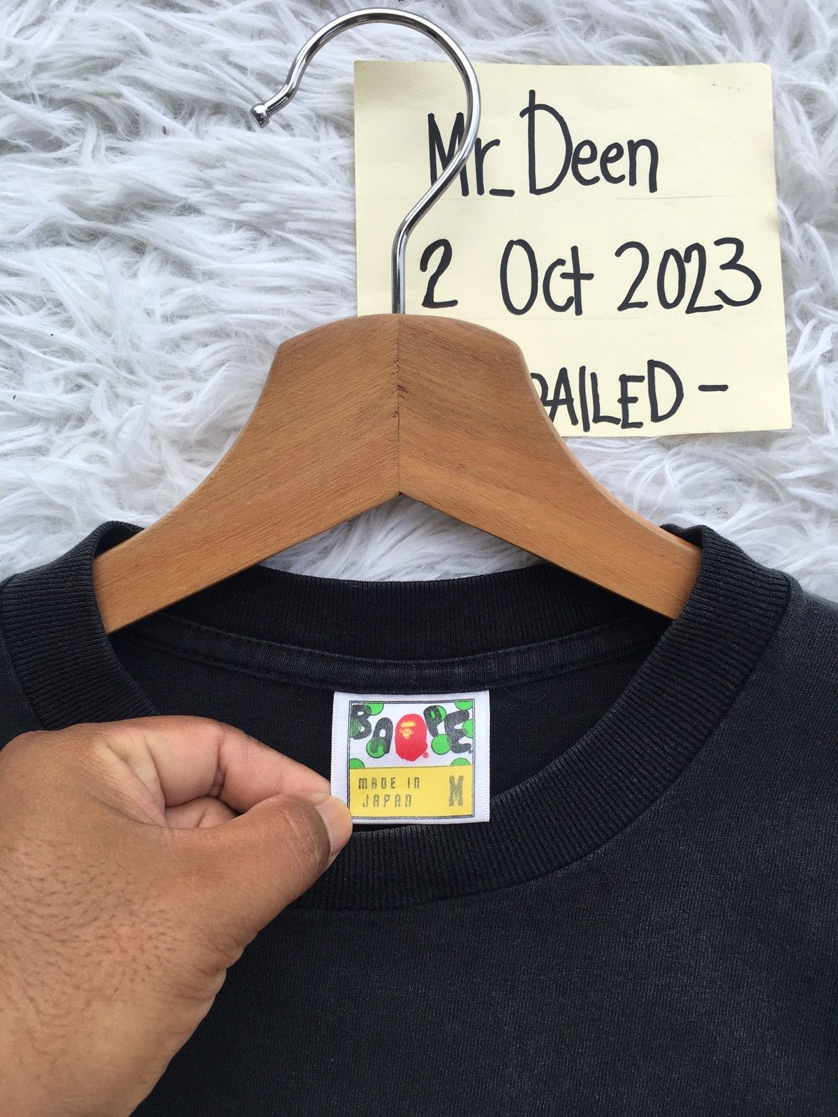 Bape Rare Vintage SS2008 Baby Milo Sta T shirt Size US M / EU 48-50 / 2 - 4 Thumbnail