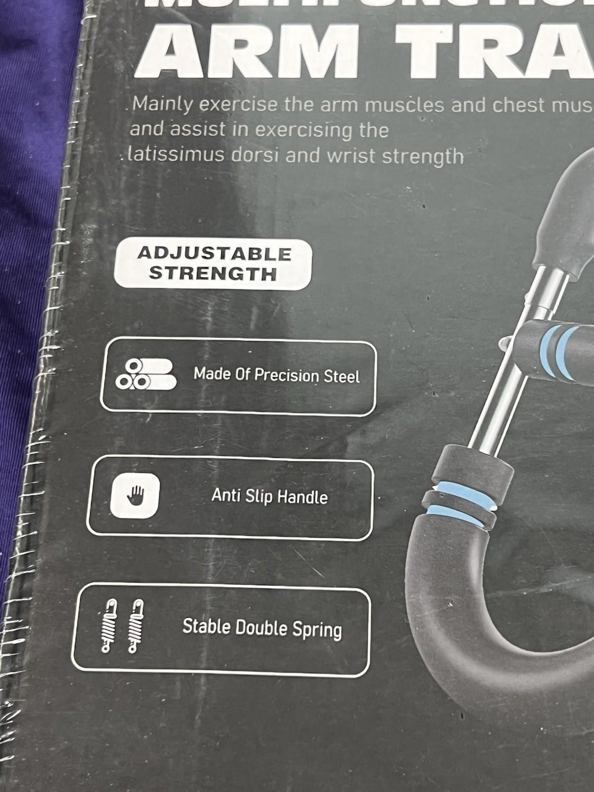 The Unbranded Brand Multifunctional Arm Trainer Adjust Strength fitness equipmen Size ONE SIZE - 6 Thumbnail