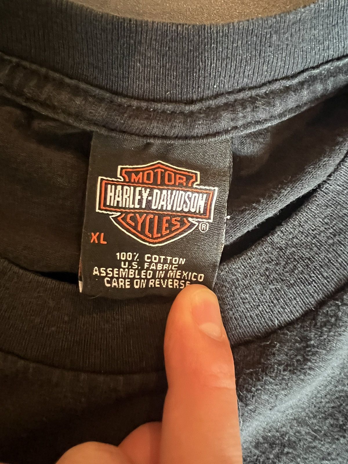 Harley Davidson 1996 Harley Davidson St. Paul Minnesota Size US XL / EU 56 / 4 - 4 Thumbnail