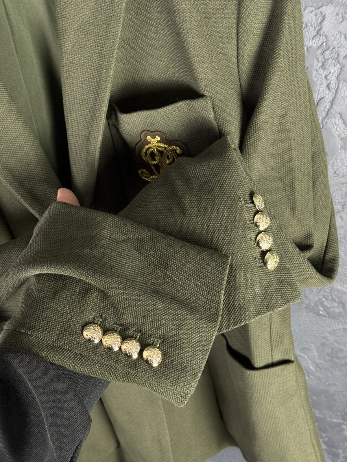 Lauren Ralph Lauren Lauren Ralph Lauren Women's Patch Jacquard Bullion Blazer Size XL / US 12-14 / IT 48-50 - 8 Thumbnail