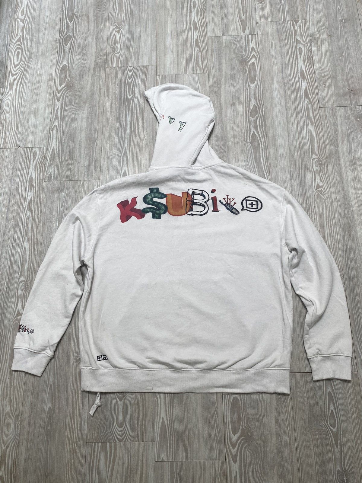 Pre-owned Asap Rocky X Ksubi Hidjiworld Collab Hoodie Piece 2019 7 Deadly Sins In White