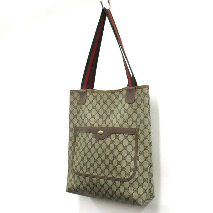 Gucci OLD GUCCI Accessory Collection 80s GG Tote Bag Size ONE SIZE 
