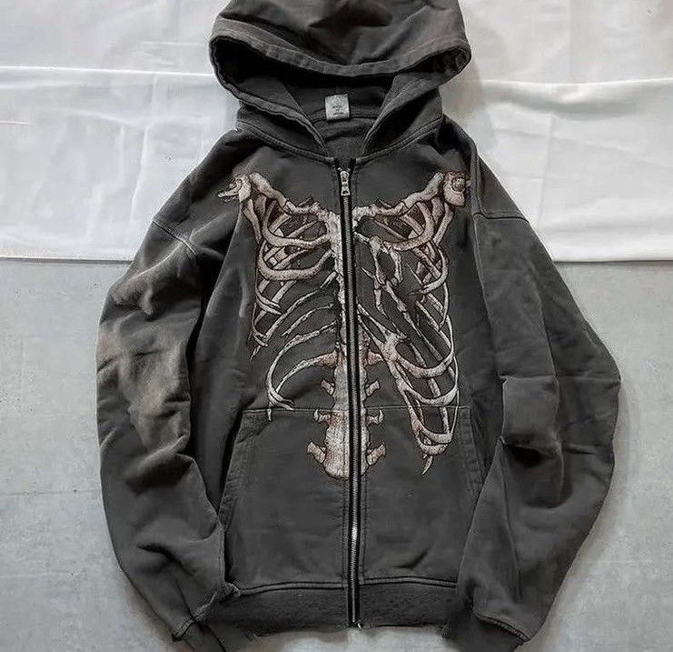 Streetwear Punk and Yo Zip Up Hoodie | Grailed