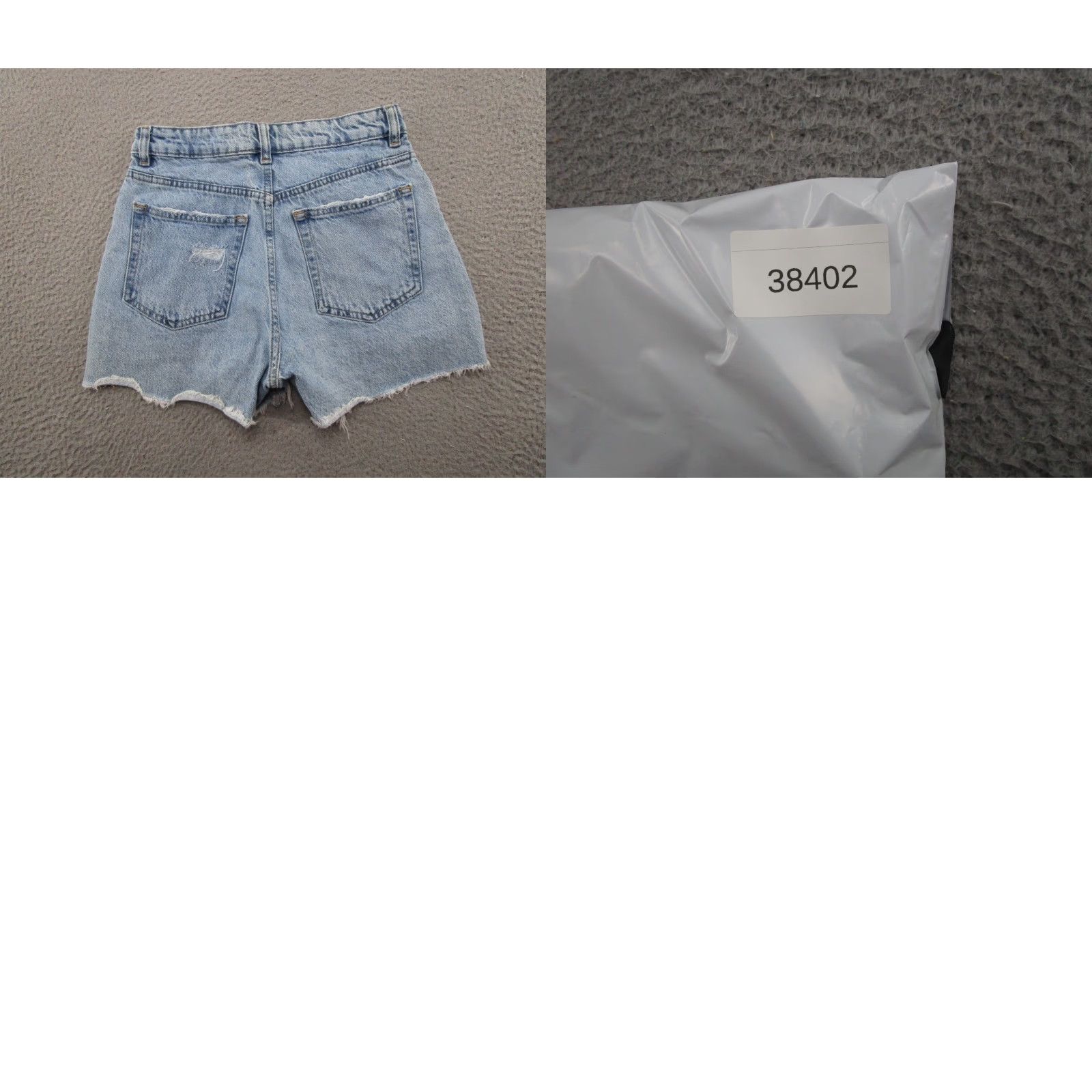 H&M H&M Womens Jeans Distressed Blue Denim Button Fly High Rise Mom Size 4 Size 27" / US 4 / IT 40 - 8 Thumbnail