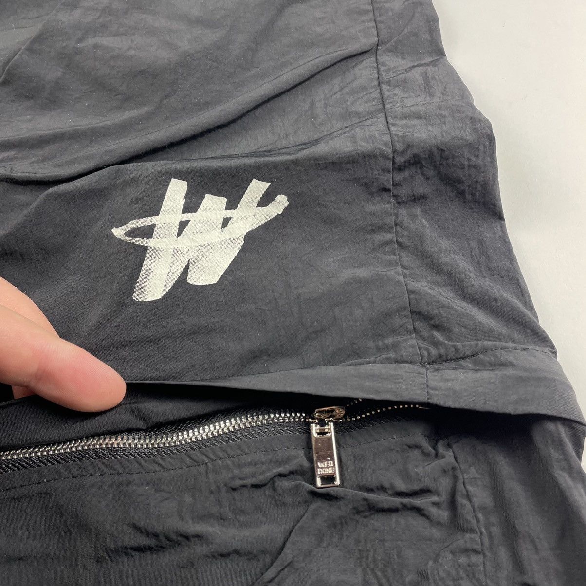 WE11DONE WE11DONE Track Pants & Shorts 2 In 1 logo Asia L US M Men’s Size US 30 / EU 46 - 4 Thumbnail