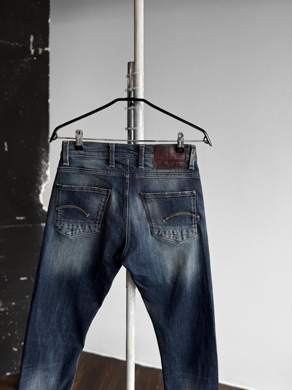 G-Star G-Star Raw Mens Blue Defend Super Slim Denim Jeans RRP €150 Size US 30 / EU 46 - 7 Thumbnail