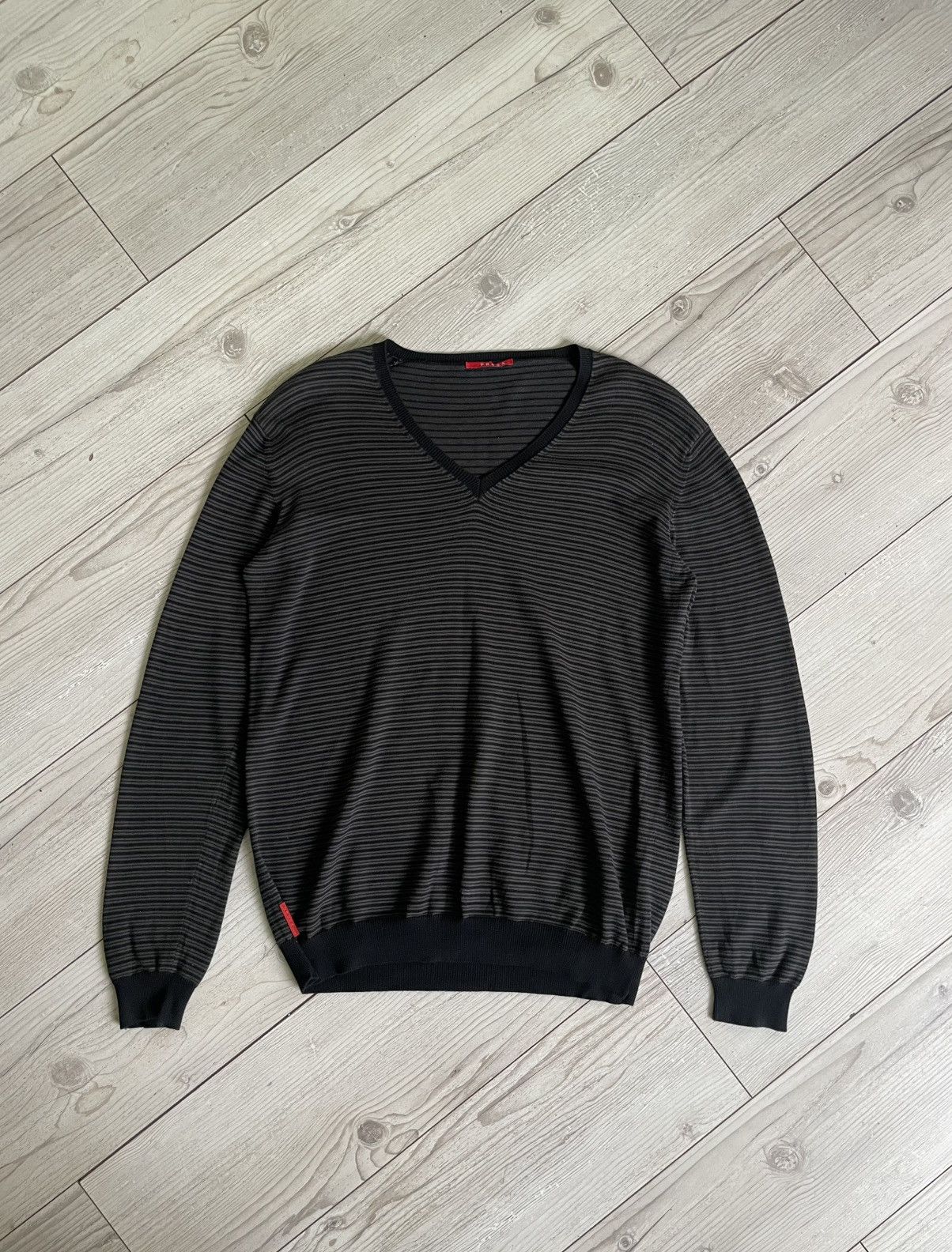 Prada Prada Red Tab Sweater Size US L / EU 52-54 / 3 - 1 Thumbnail