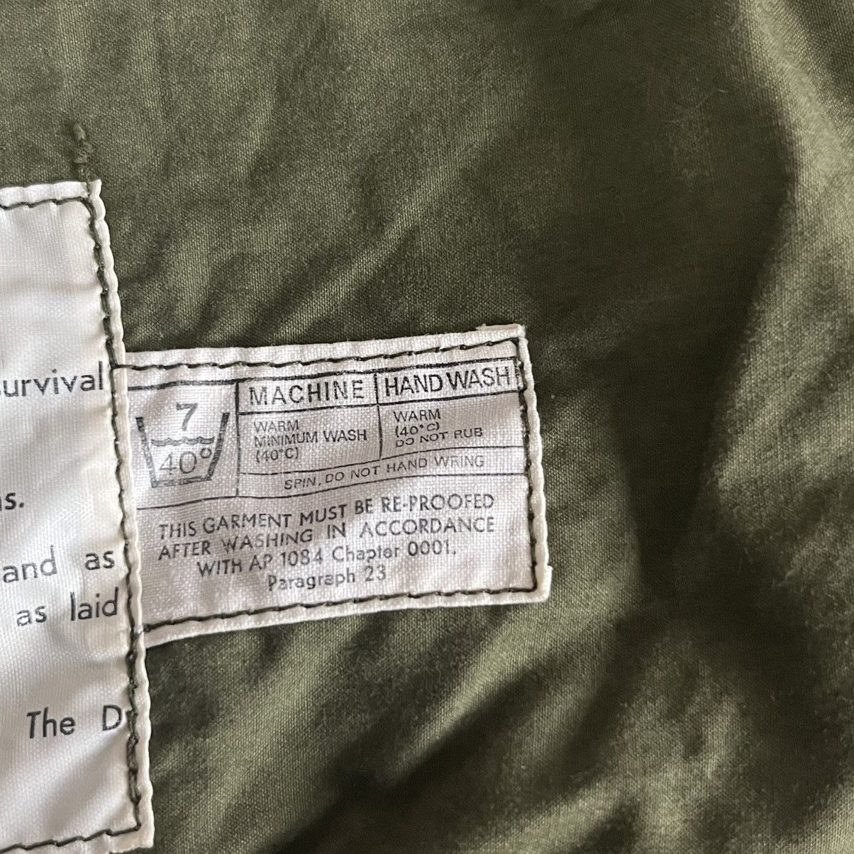 Aviator Nation Vintage 1976 British RAF MK3 Weather Flying Jacket Military Size US S / EU 44-46 / 1 - 14 Thumbnail