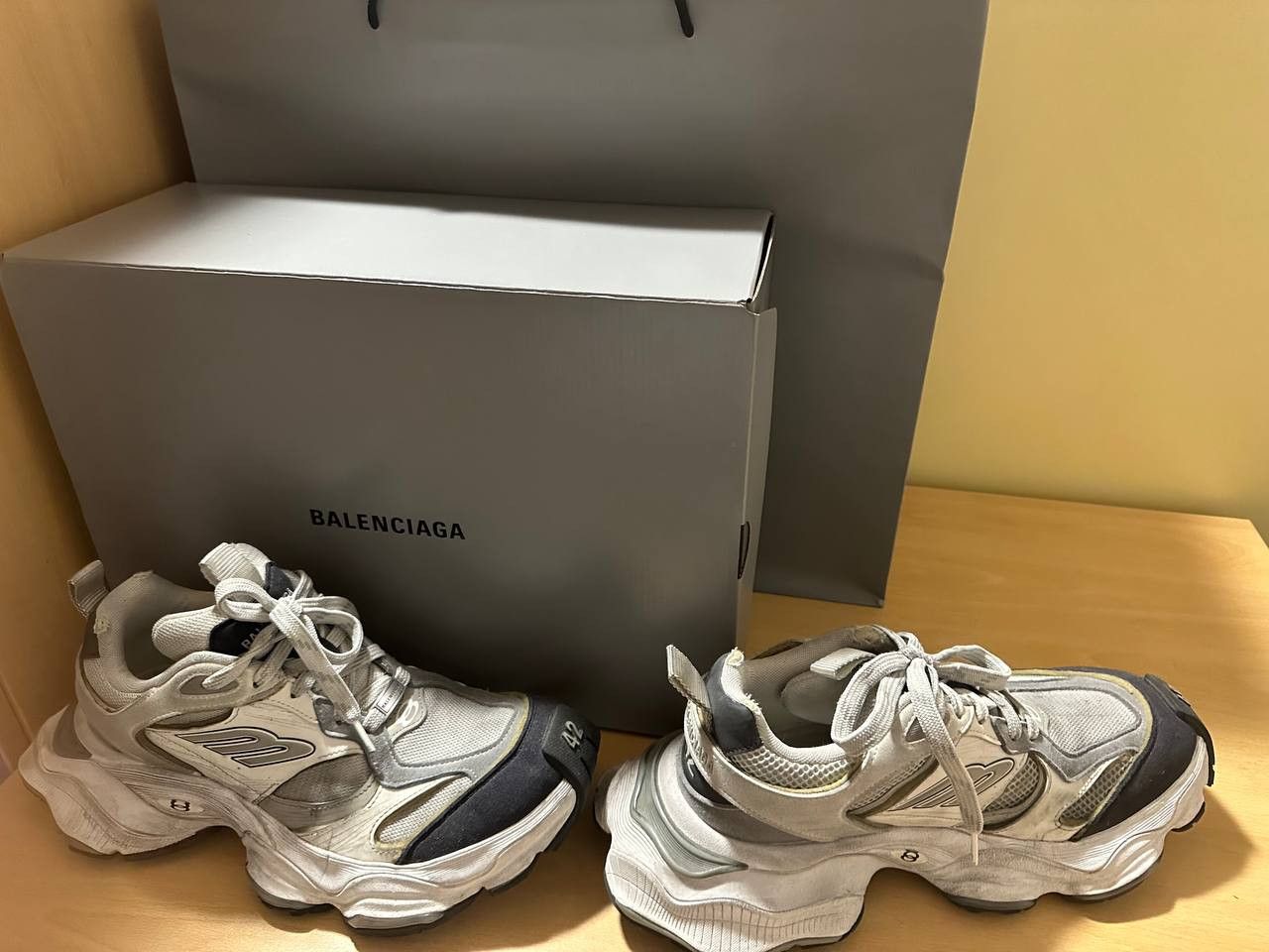 Balenciaga Balenciaga Cargo white 42 Size US 9 / EU 42 - 7 Thumbnail