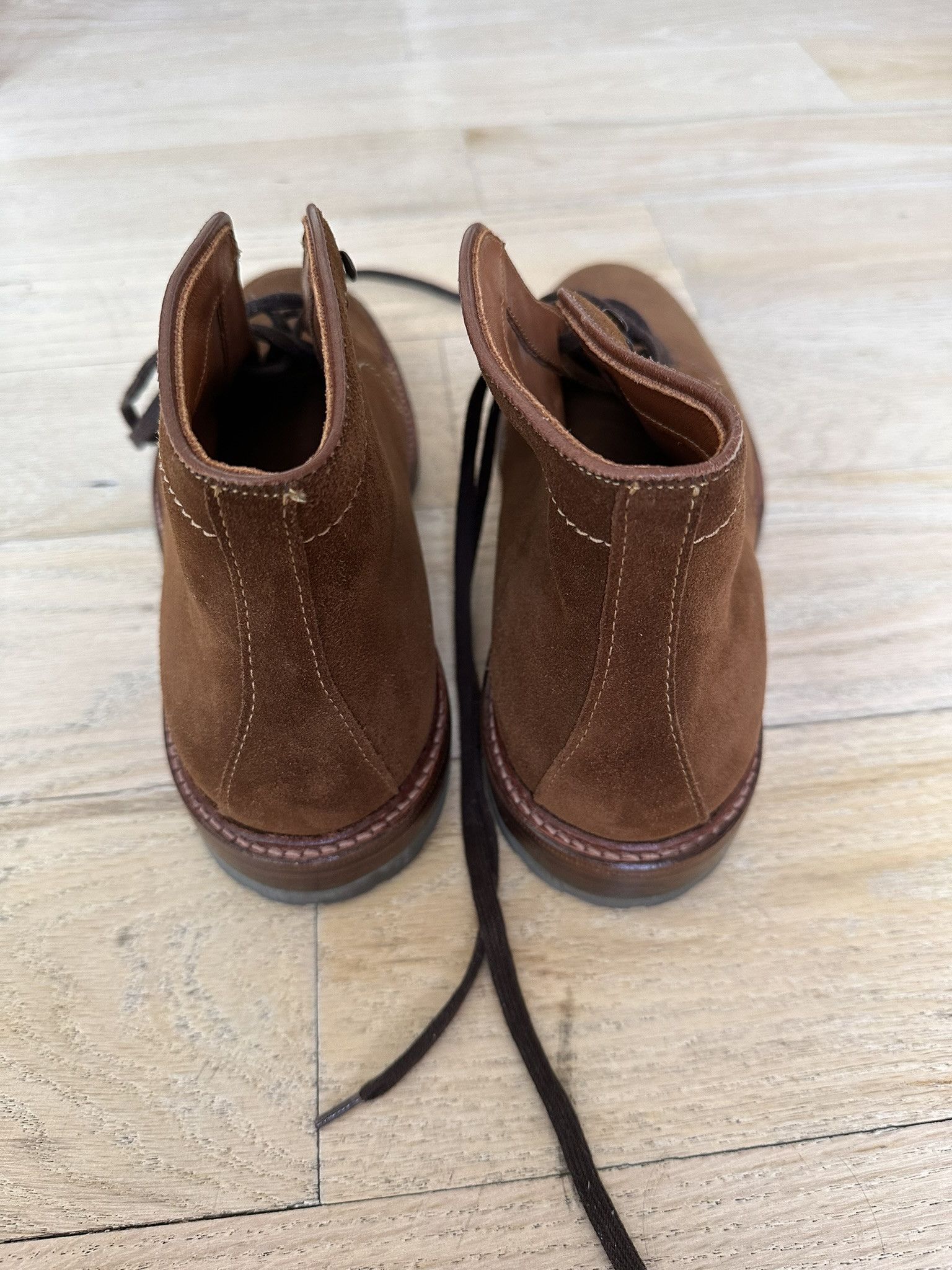 Alden Alden 4511HC Commando Boots Snuff Suede Size US 8 / EU 41 - 7 Thumbnail