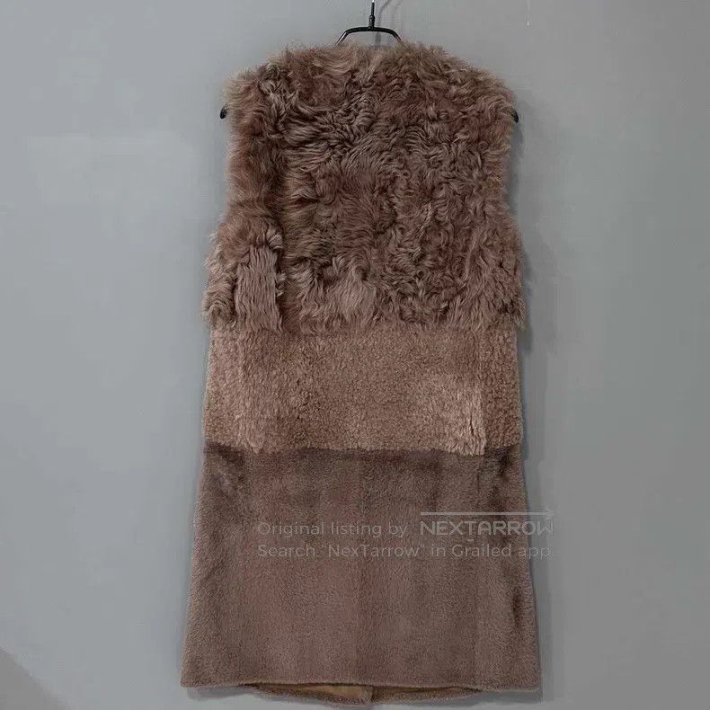 Brunello Cucinelli Brunello Cucinelli Patchwork Fur and Leather Integrated Lo Size XS / US 0-2 / IT 36-38 - 3 Thumbnail